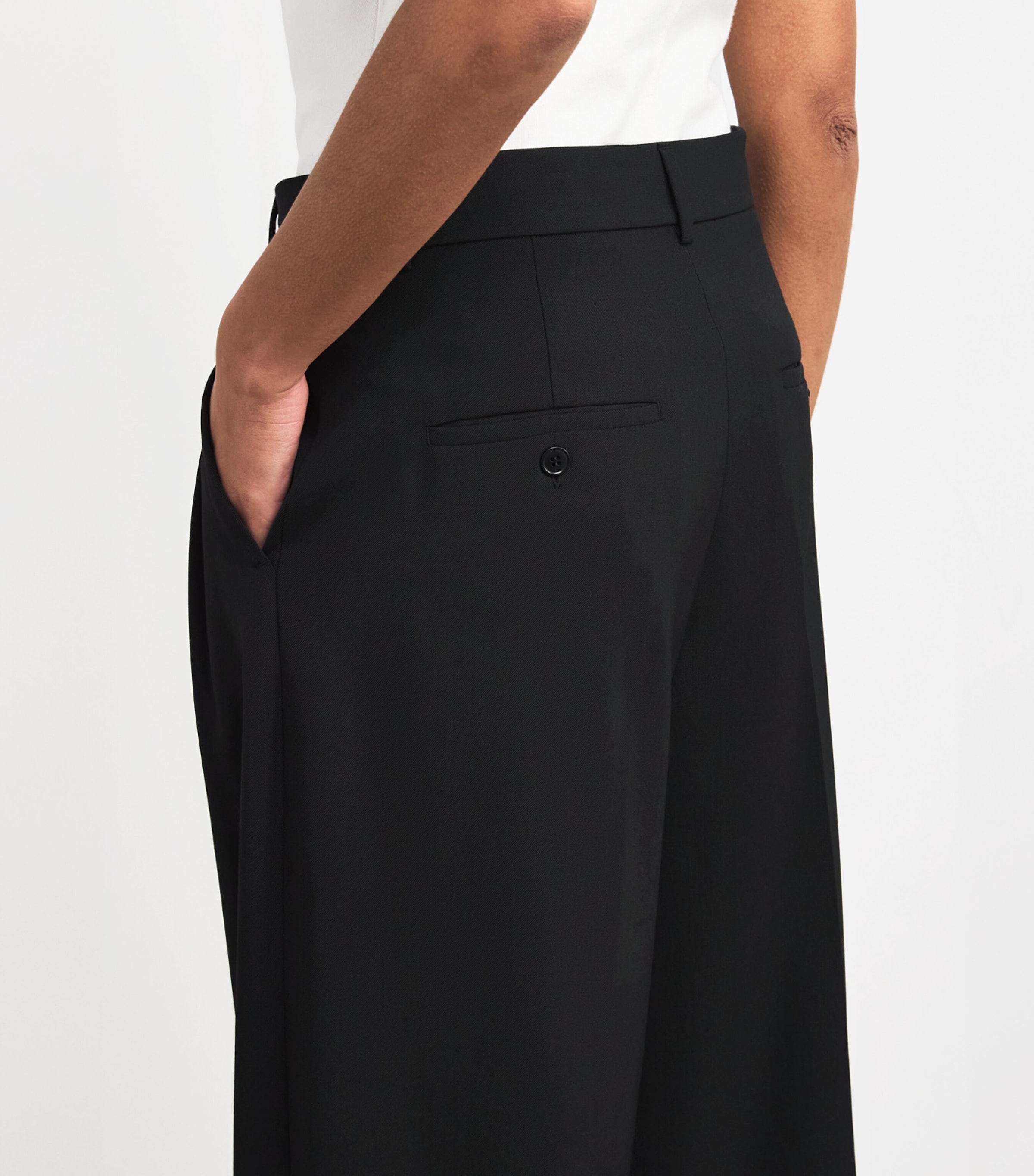 Tailored Trousers BLACK Image 6