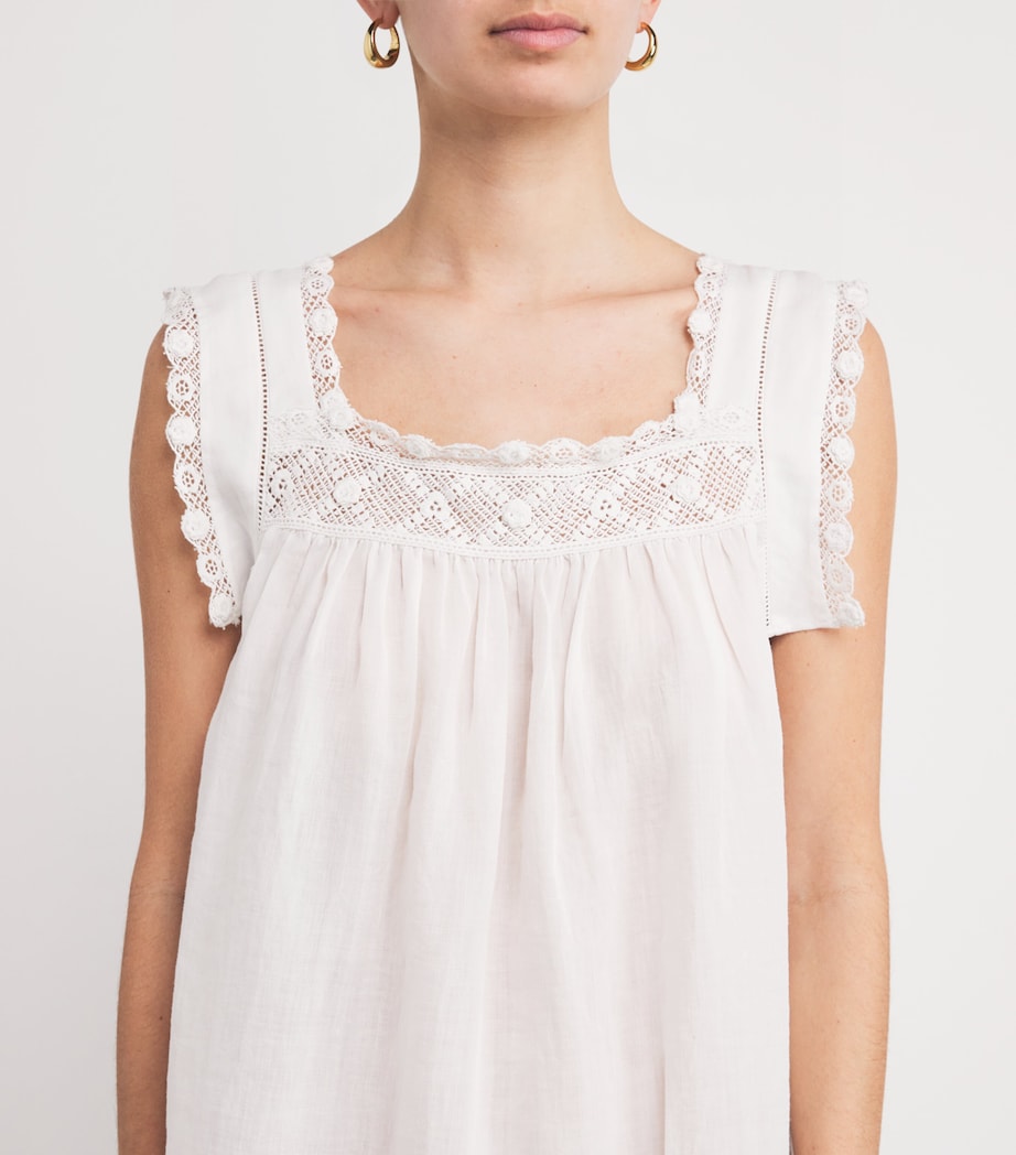Organic Cotton Almadia Mini Dress SALT Image 6