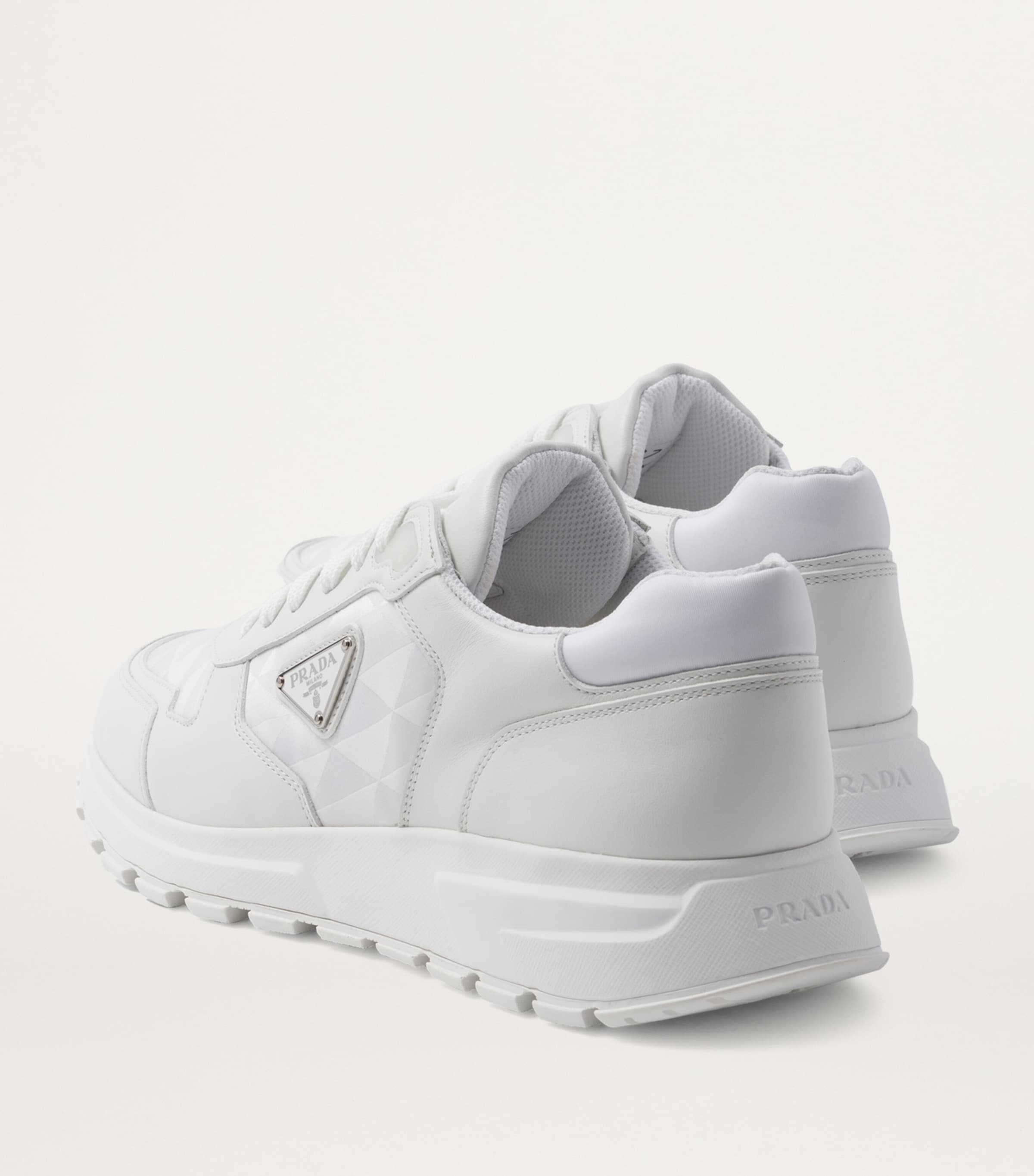 Prax 01 Re-Nylon and Leather Sneakers F0009 Image 7