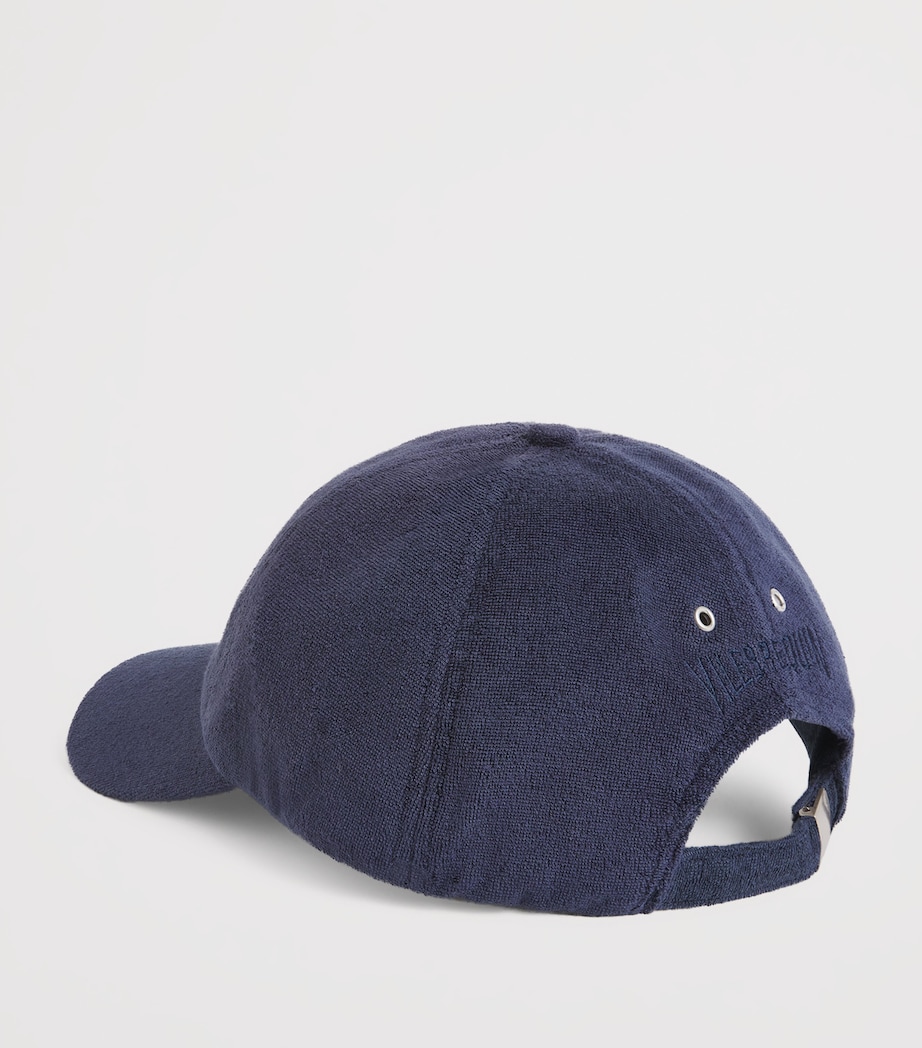 Embroidered Turtle Baseball Cap 390-BLEU MARINE Image 2