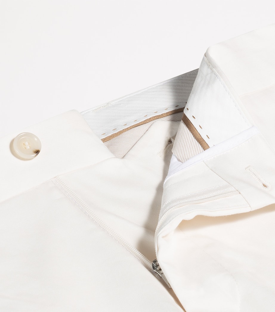 Cotton-Silk-Blend Cargo Trousers 118 Image 5