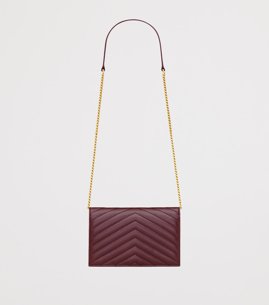 Leather Envelope Chain Wallet 6195 Image 2