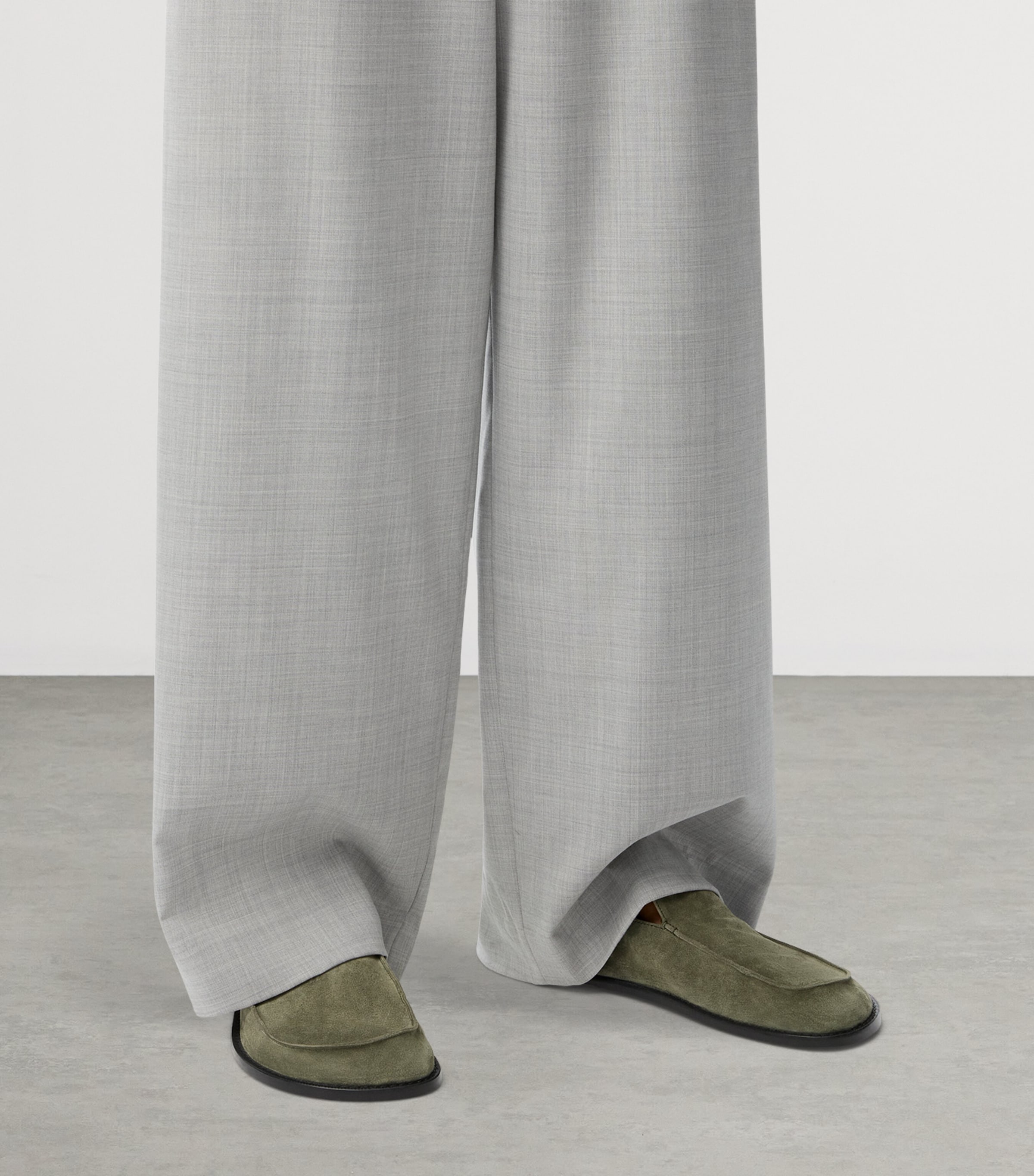 Suede Flex Loafers SAGE Image 2