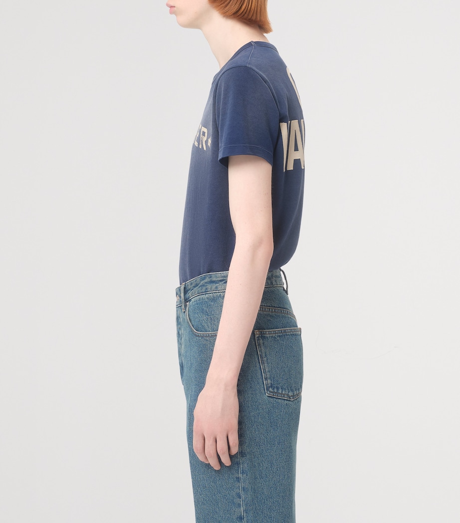 Cotton Printed T-Shirt AEW Image 4