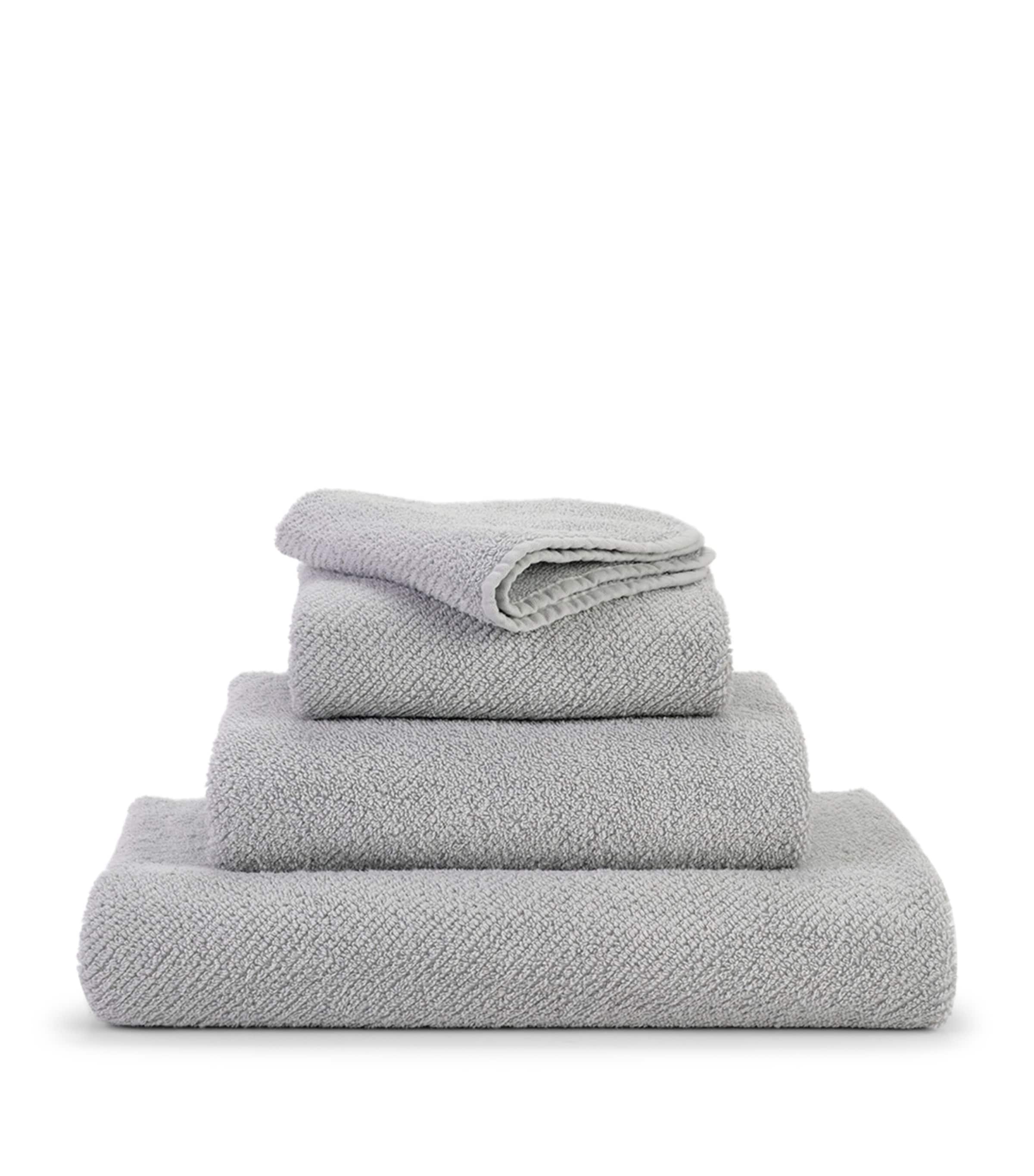 Abyss & Habidecor Twill Bath Sheet In Silver