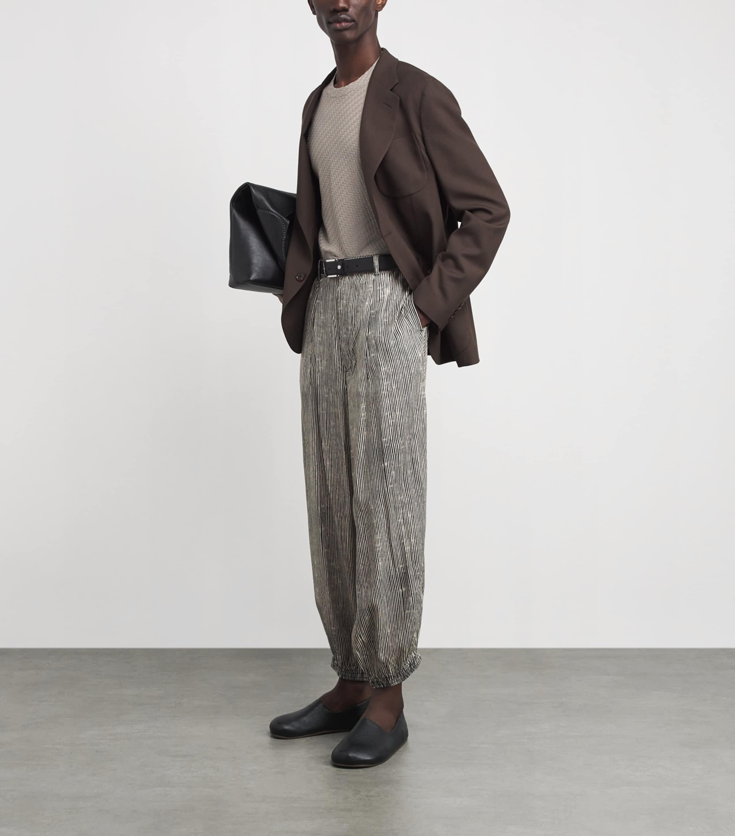 Basket-Weave T-Shirt U6161 Image 2