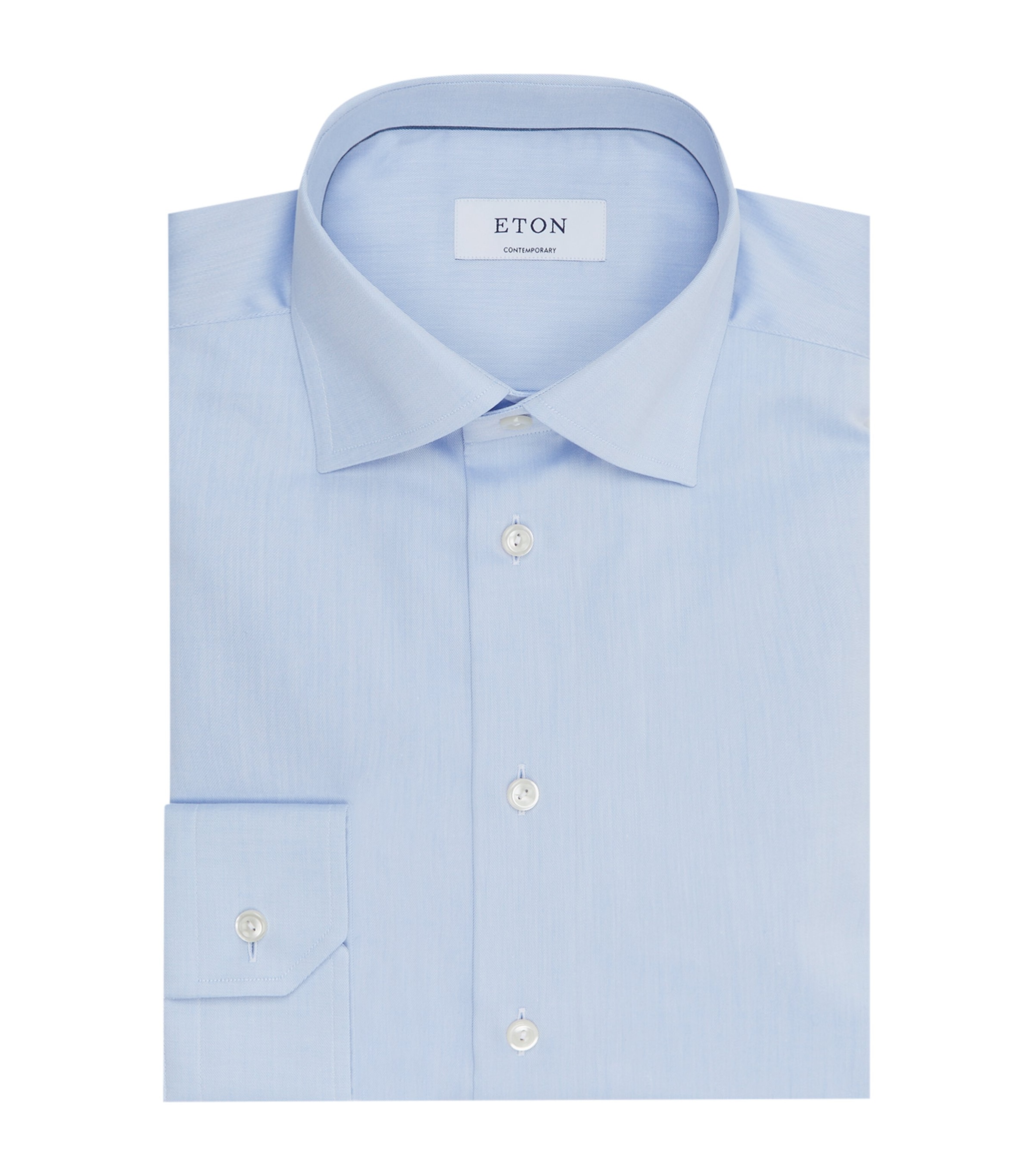 Eton Cotton Contemporary Fit Shirt In Blue