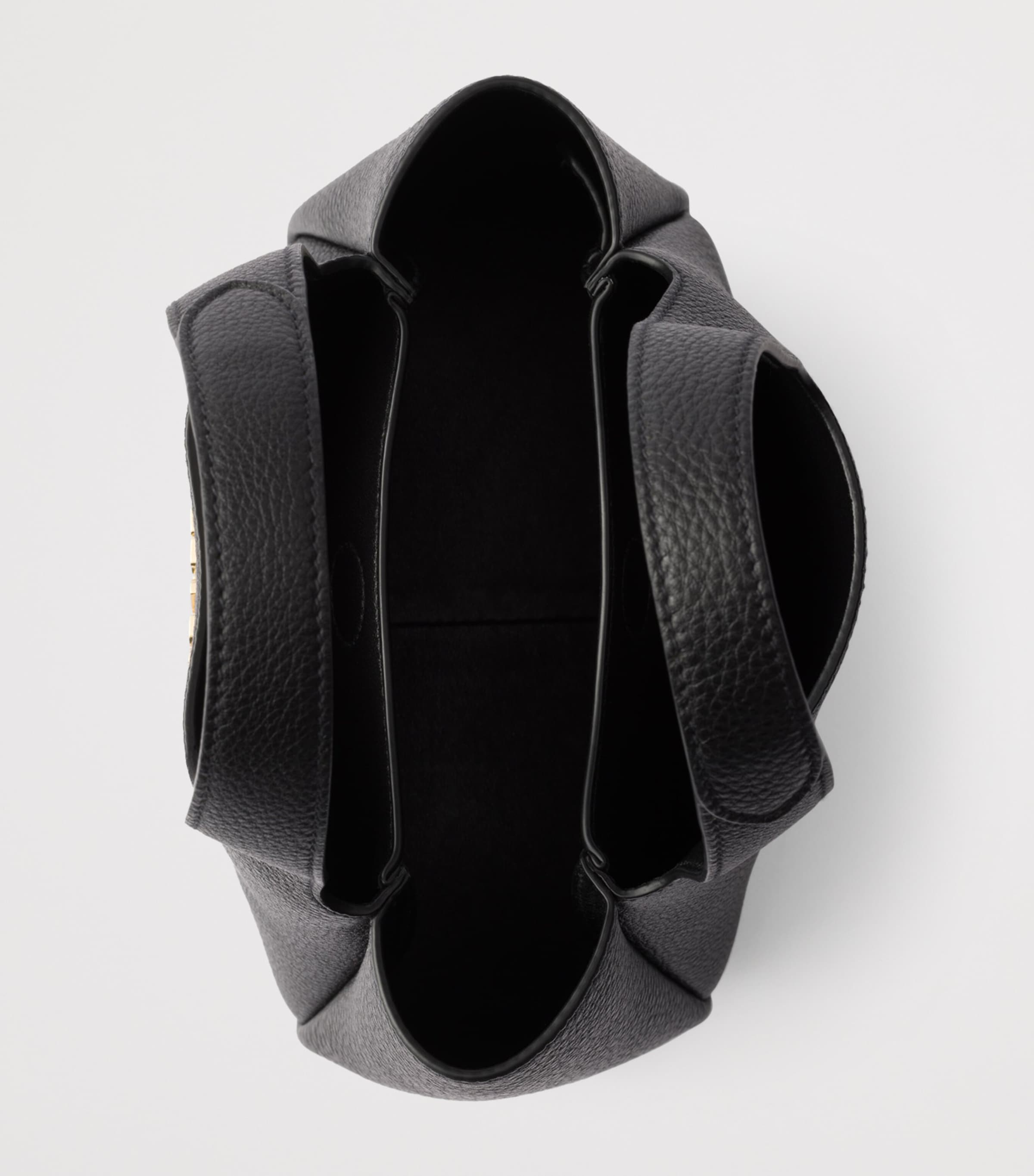 Mini Leather Top-Handle Bag F0632 Image 4