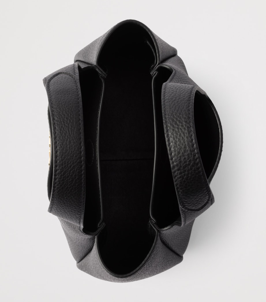 Mini Leather Top-Handle Bag F0632 Image 4