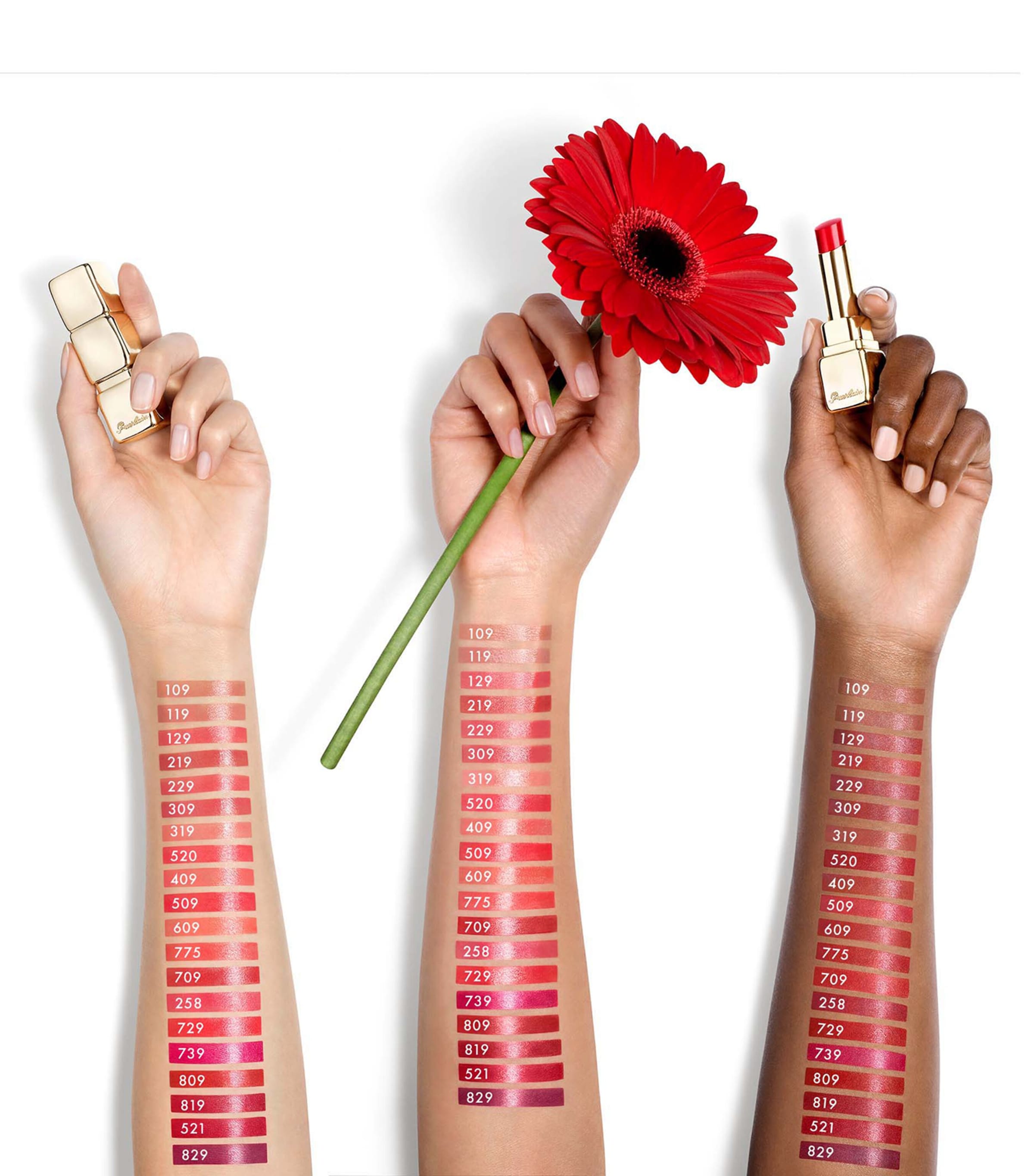 KissKiss Shine Bloom Lipstick 119 FLORAL NUDE Image 5