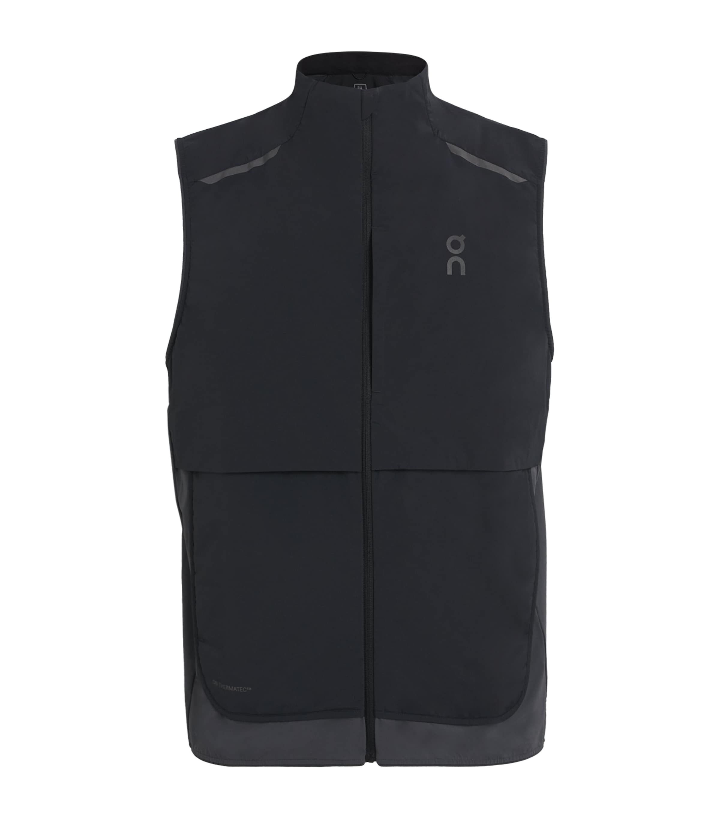 On Weather Gilet In Black