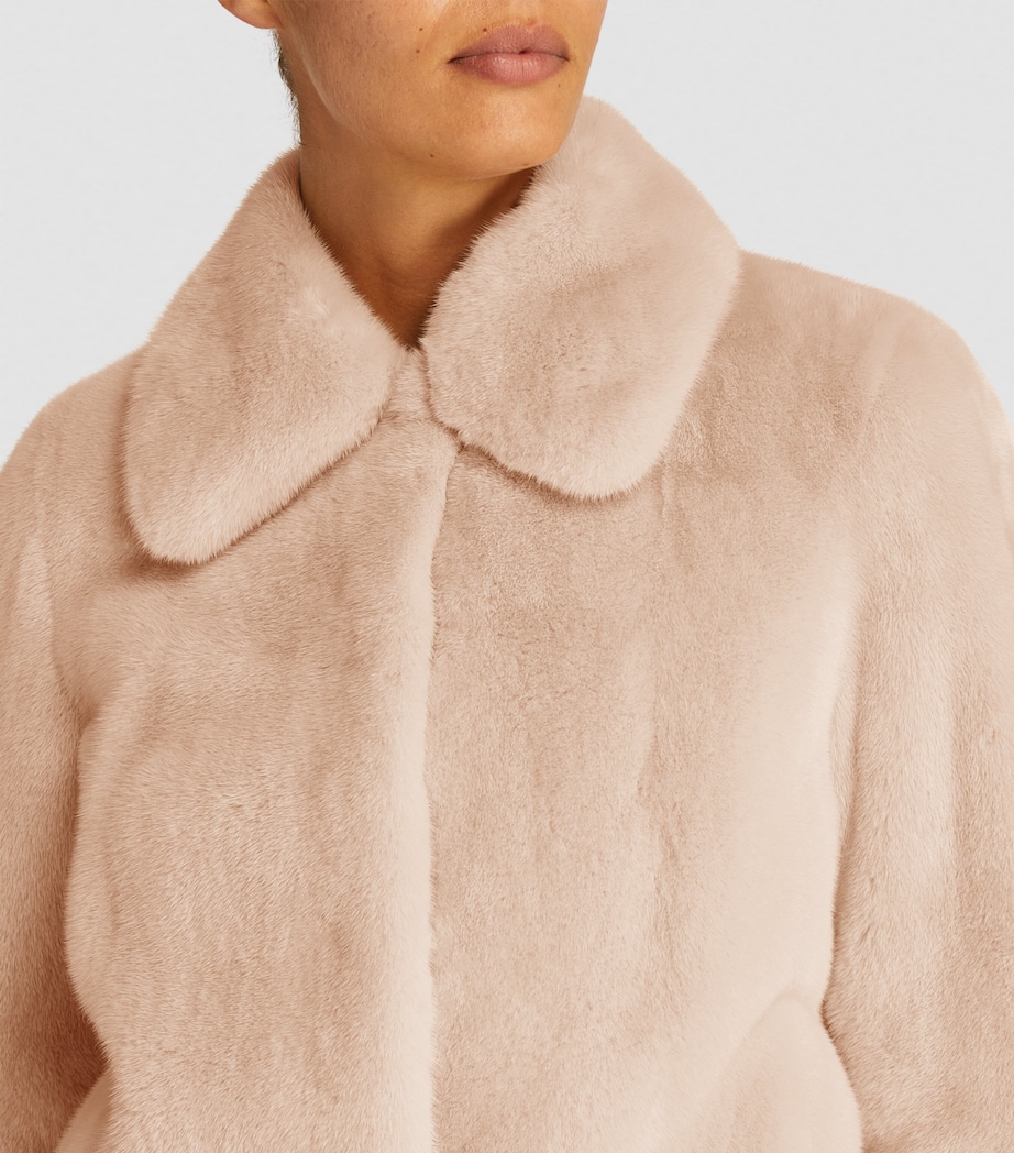 Mink Collared Jacket A5167 Image 6