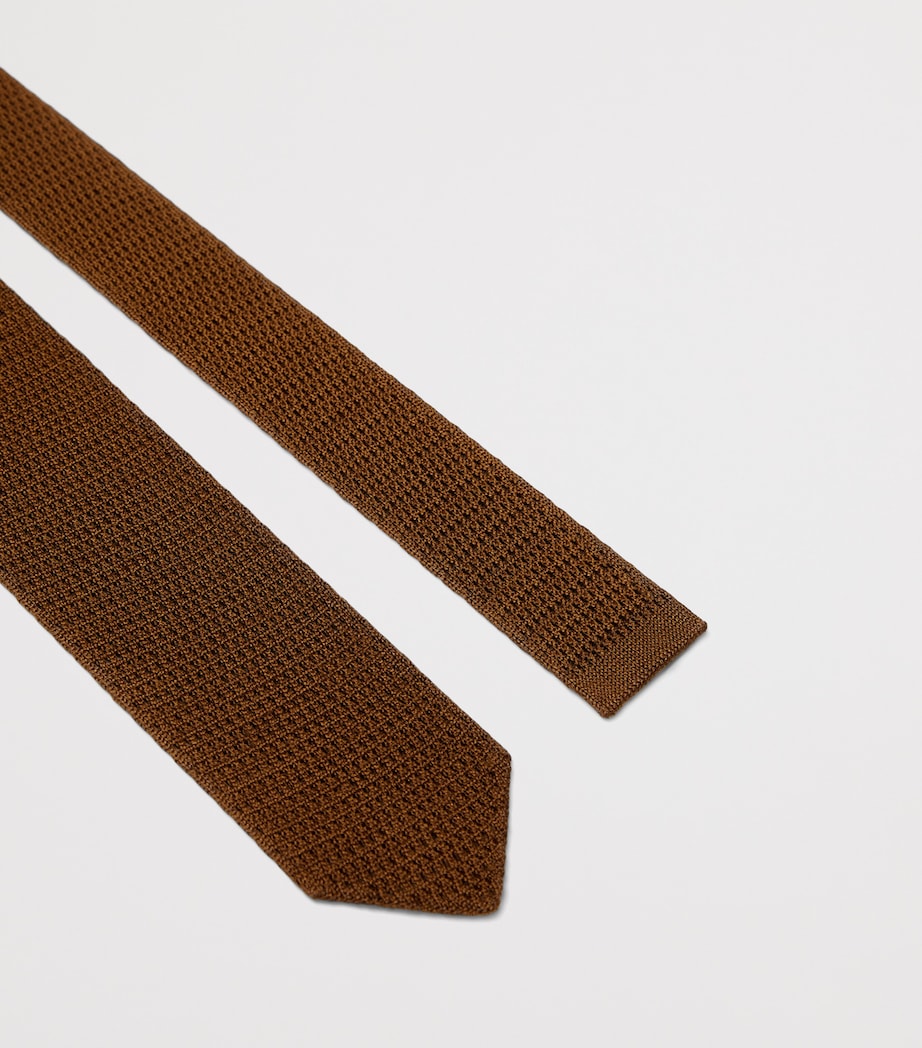 Givenchy Silk Knitted Tie Image 2