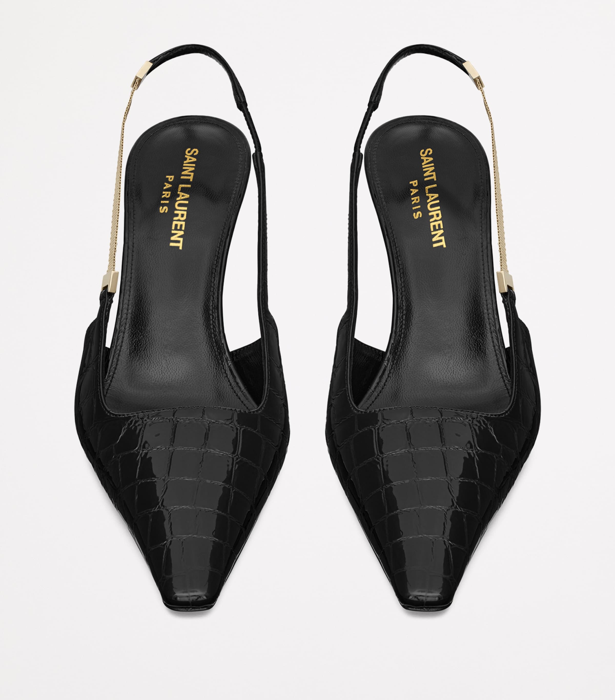 Leather Aston Slingback Pumps 75 1000 Image 2