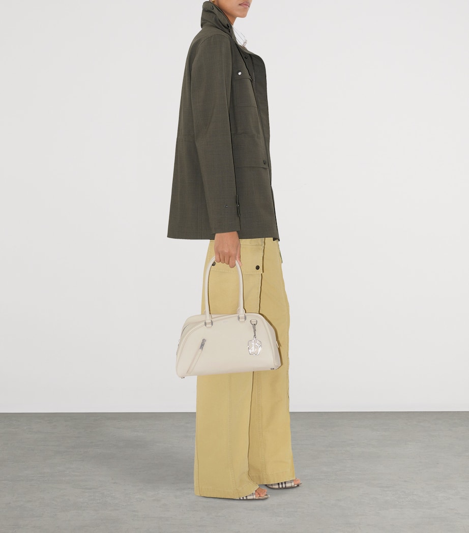 Stretch-Wool Field Jacket MOSS MELANGE Image 3