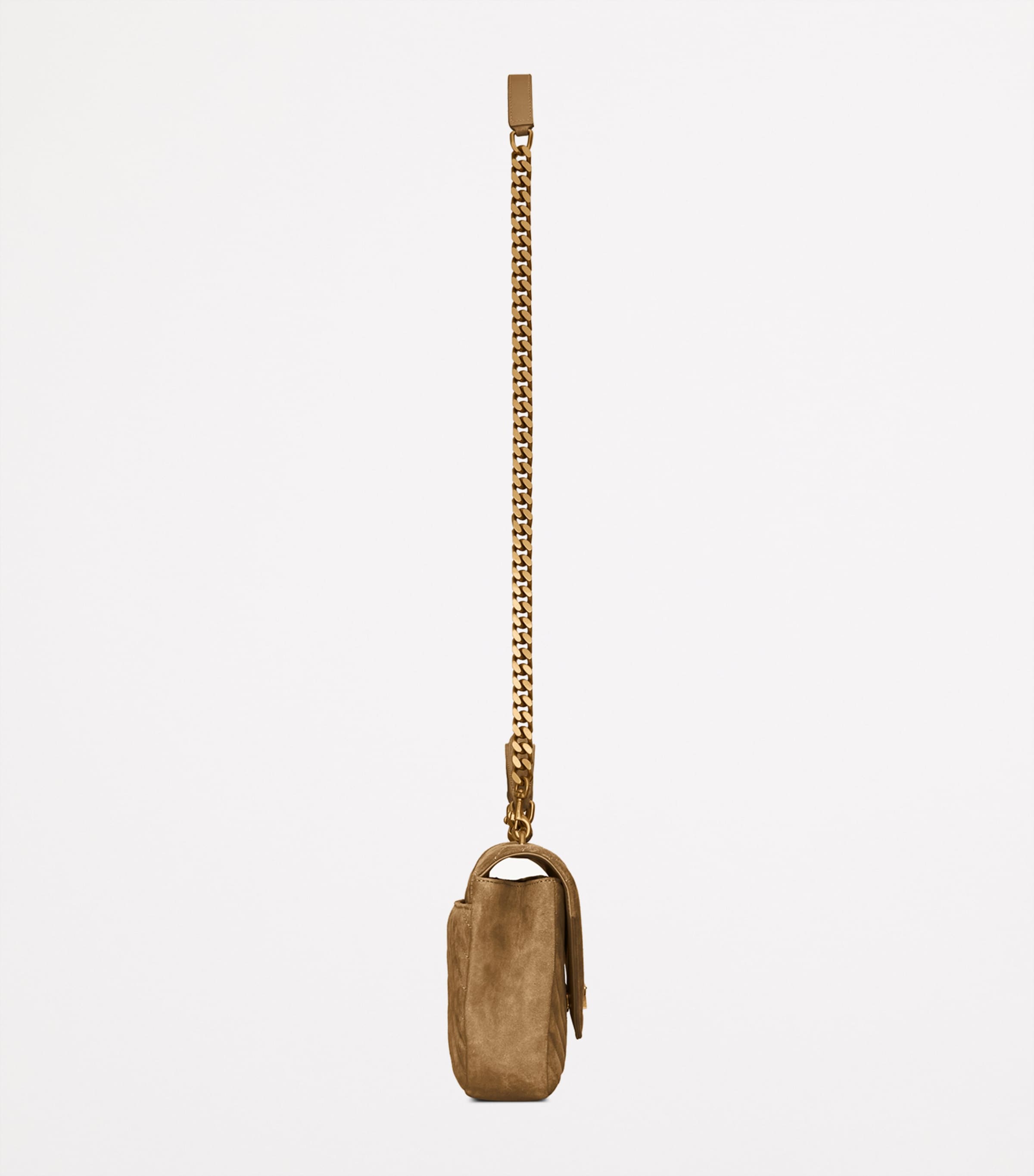 Medium Suede Collège Top-Handle Bag 3194 Image 3