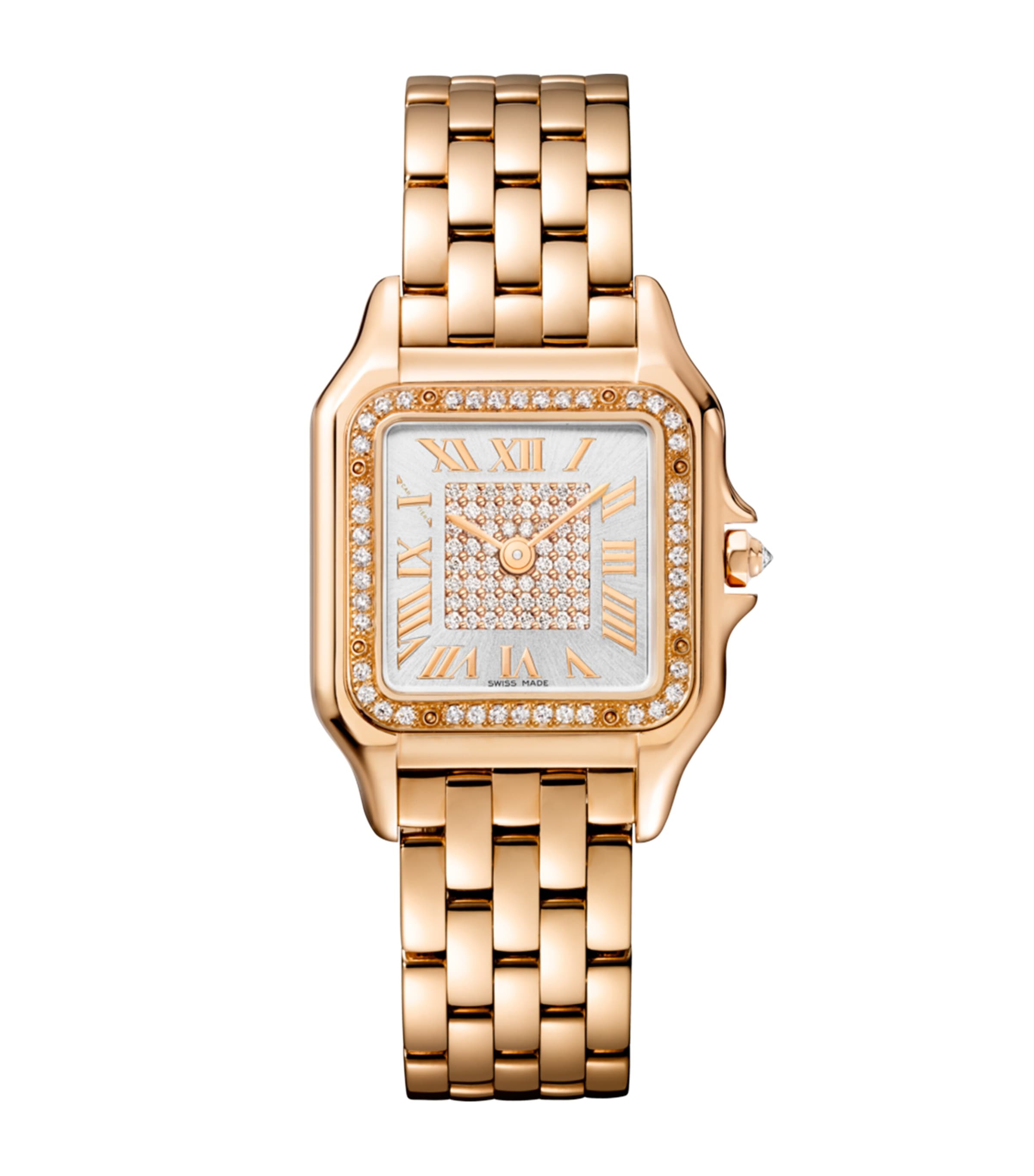 Cartier Medium Rose Gold and Diamond Panthère de Cartier Watch 26.7mm Rose Gold Image 1