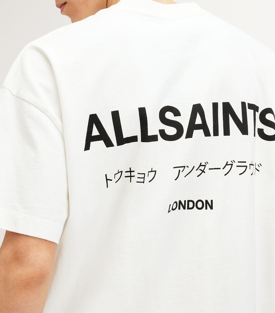 Organic Cotton Underground T-Shirt ASHEN WHITE Image 6