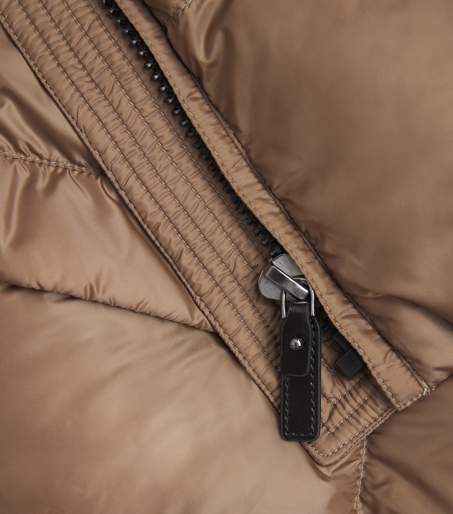 The Cube Quilted Jacket BROWN Image 5