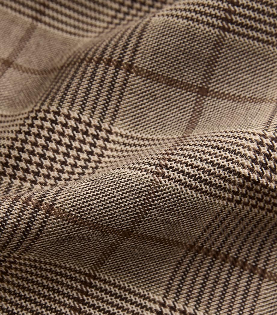 Check Bootcut Trousers MALT 268 Image 5