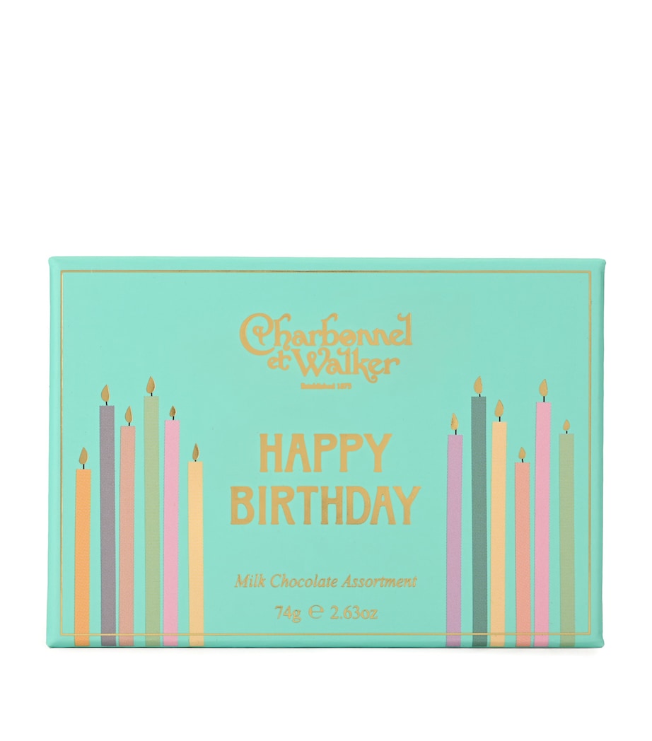 Charbonnel et Walker Happy Birthday Milk Chocolate Truffles (74g) Image 1