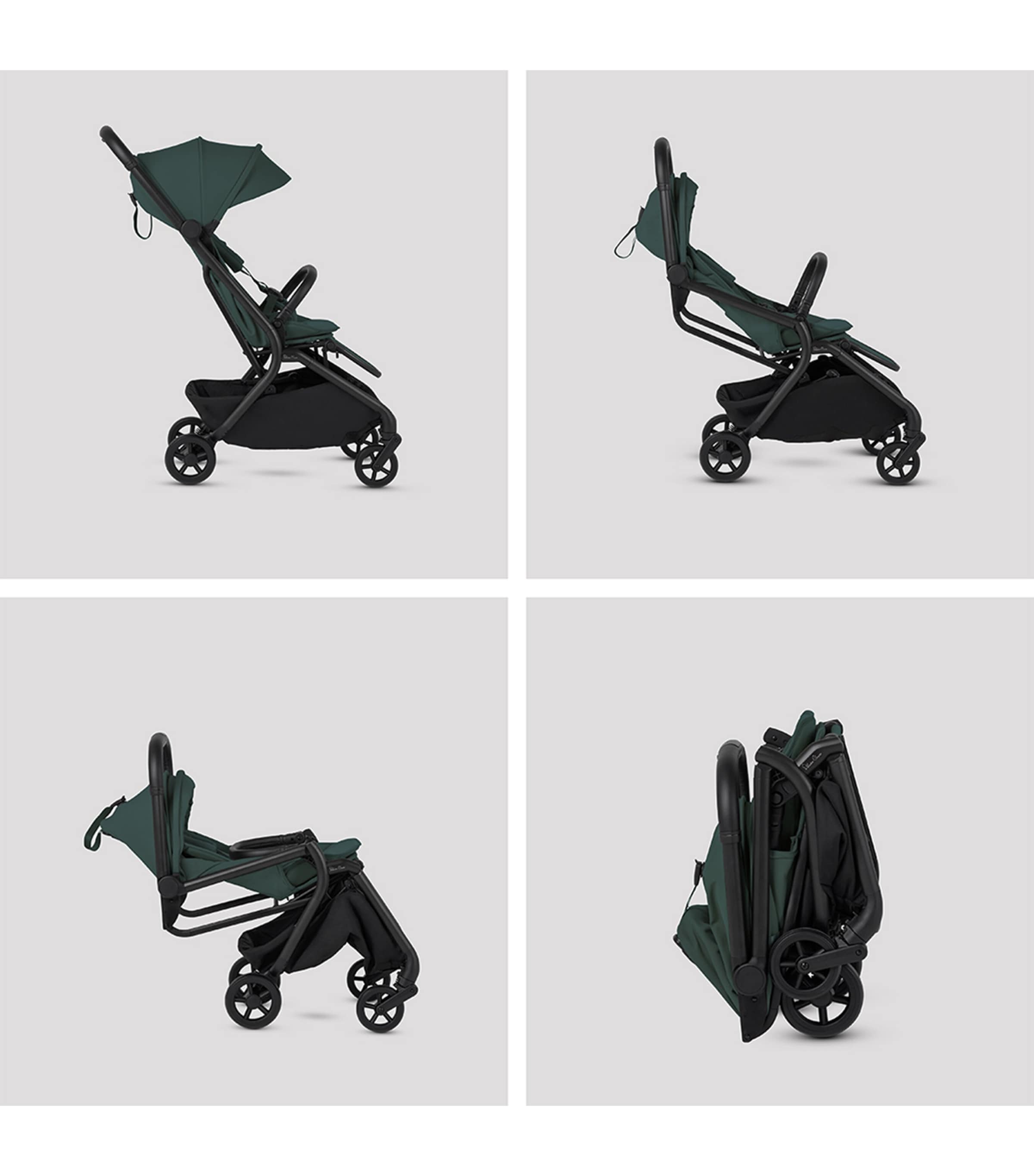 Silver Cross Nia Compact Travel Stroller Conifer Image 4