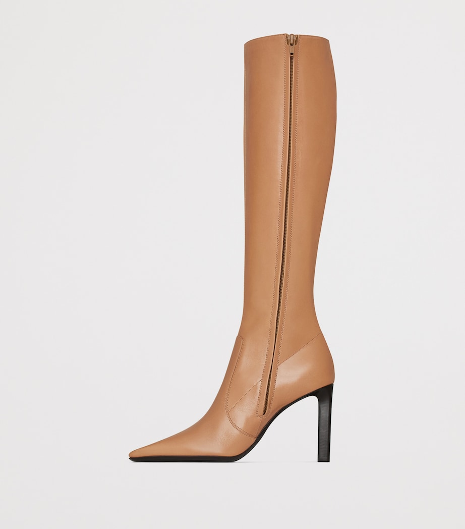 Lambskin Francoise Knee-High Boots 95 2526 Image 4