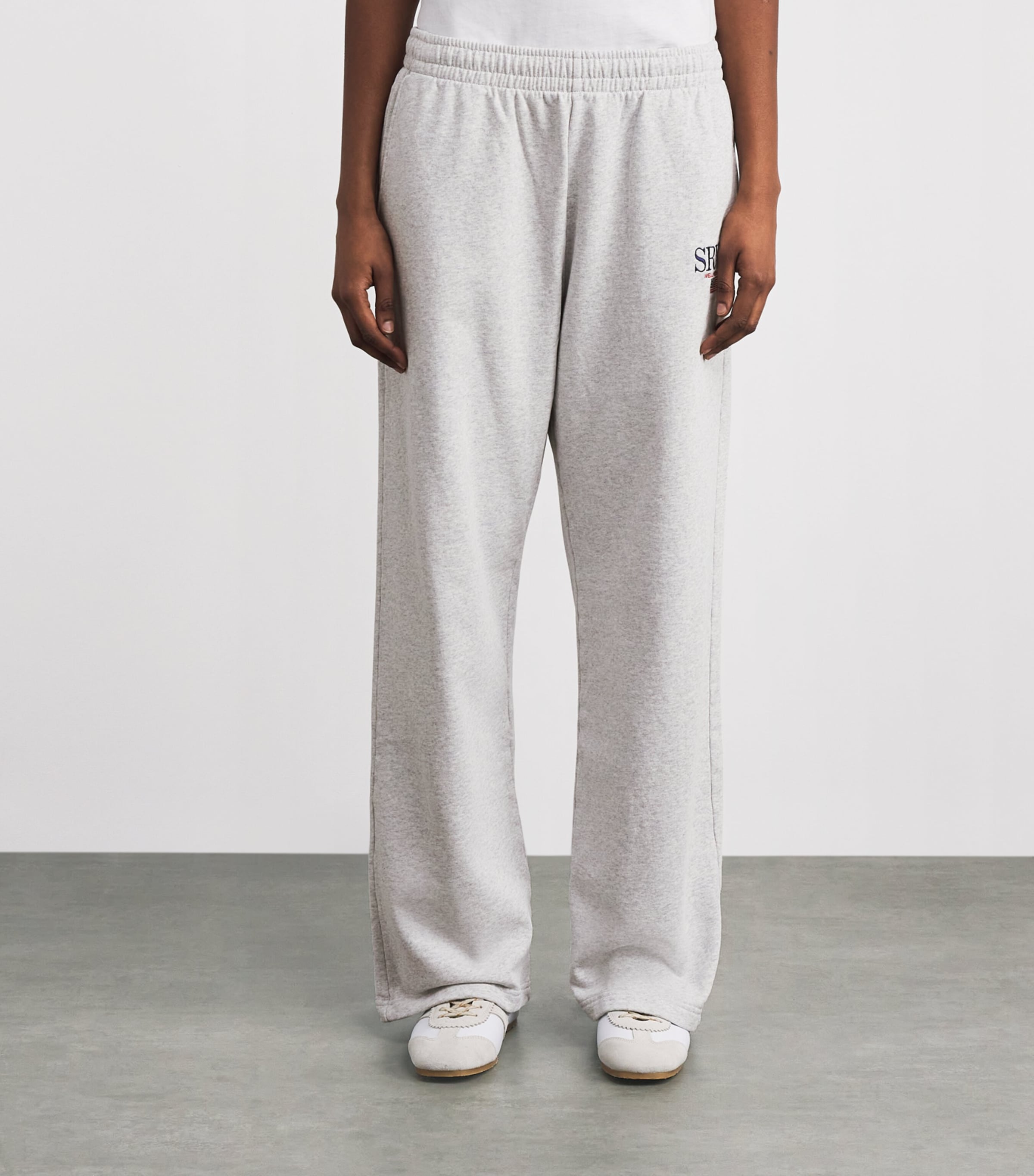 Cotton Nautical Sweatpants 19 HEATHER GRAY Image 3