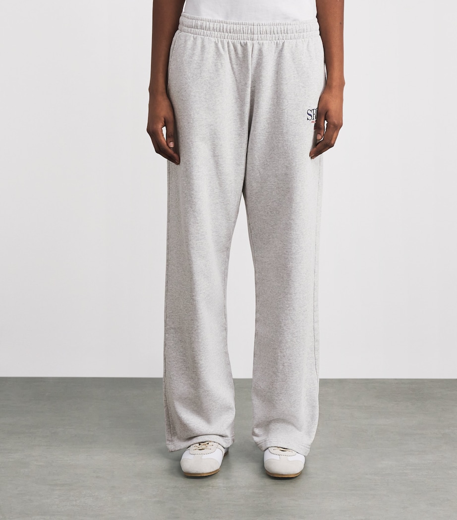 Cotton Nautical Sweatpants 19 HEATHER GRAY Image 3