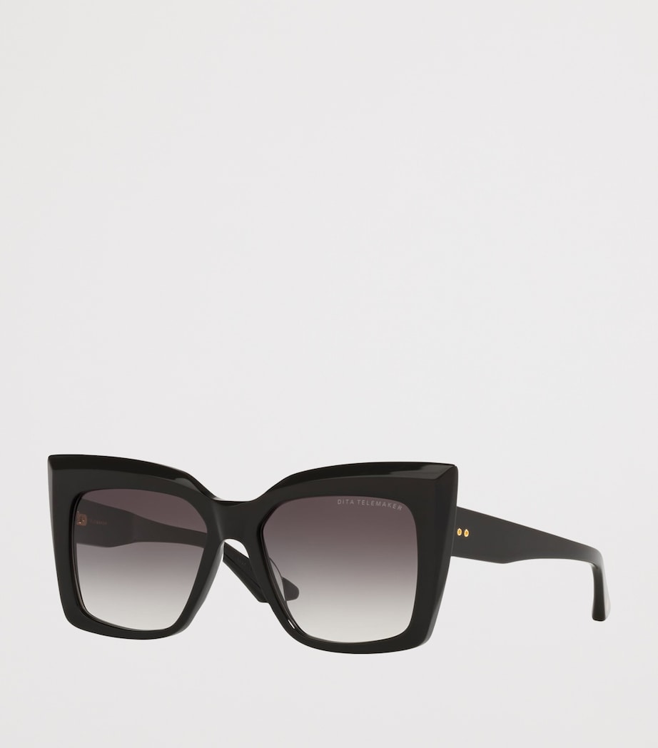 DITA Telemaker Cat Eye Sunglasses Black Image 2