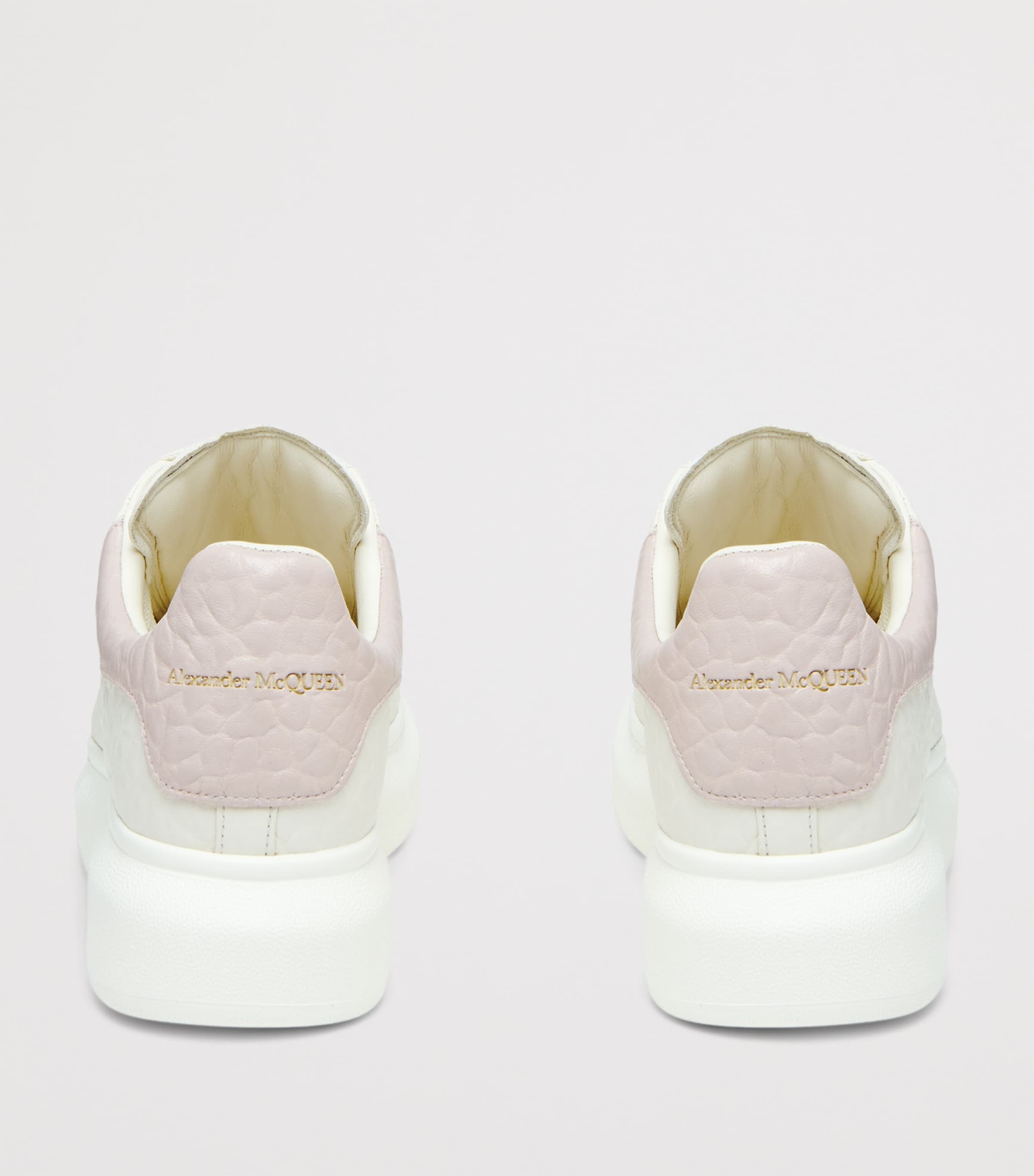 Leather Oversized Sneakers 9184 Image 4