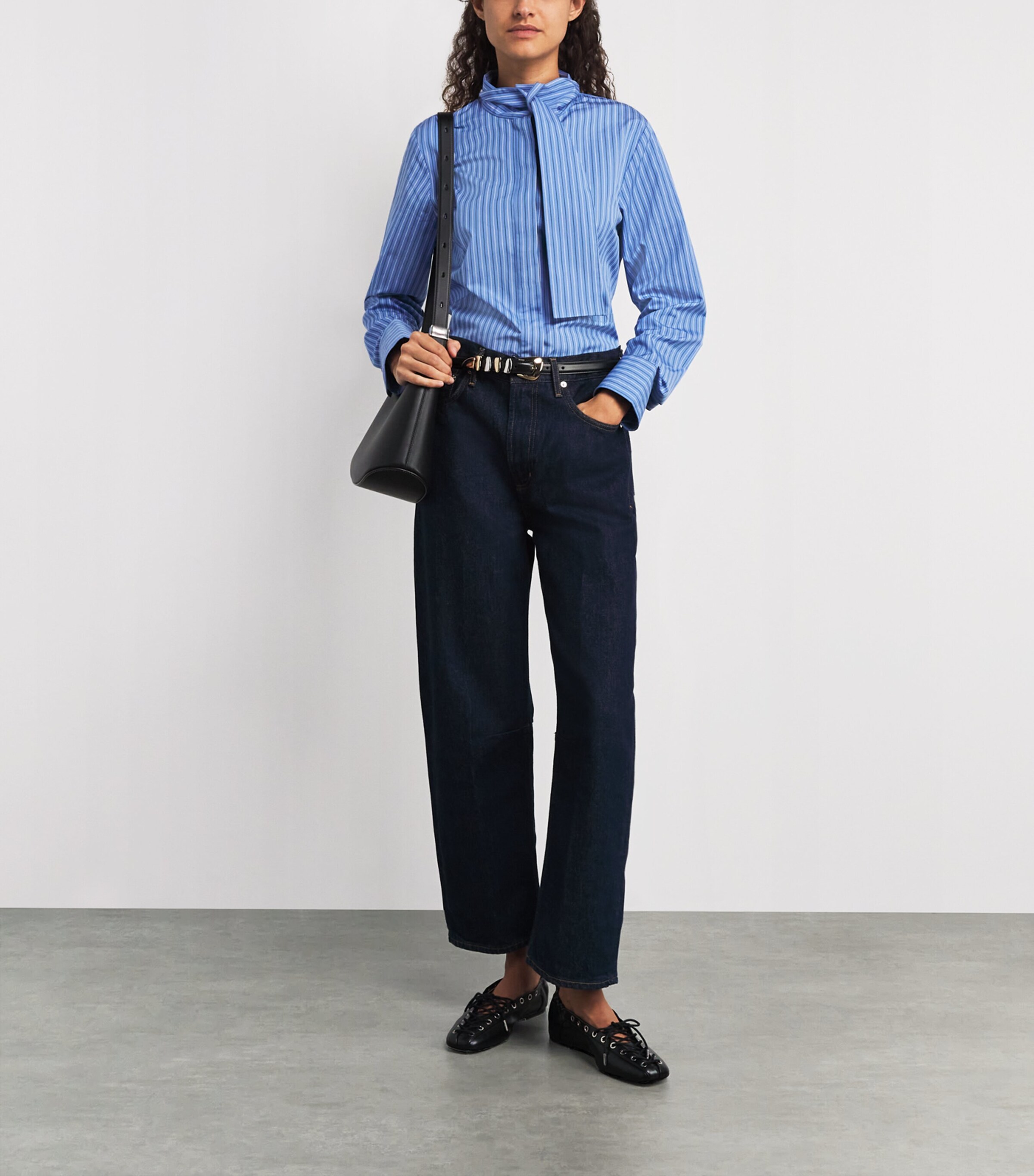 Claudie Pierlot Leather Belt Black Image 3