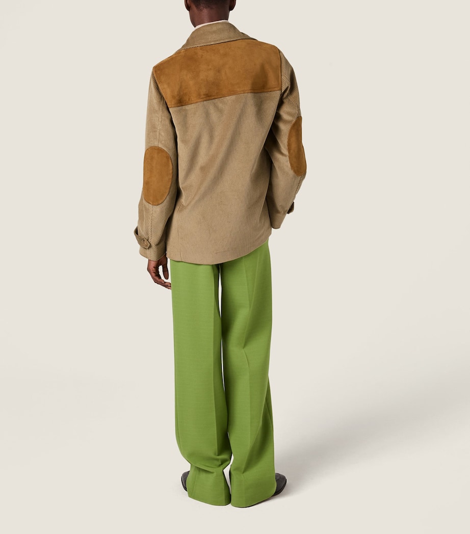 Miu Miu Womens Corduroy Jacket Image 3