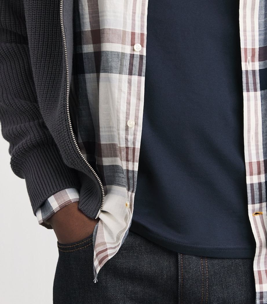 Cotton Preppy T-Shirt NEW NAVYNY31 Image 6