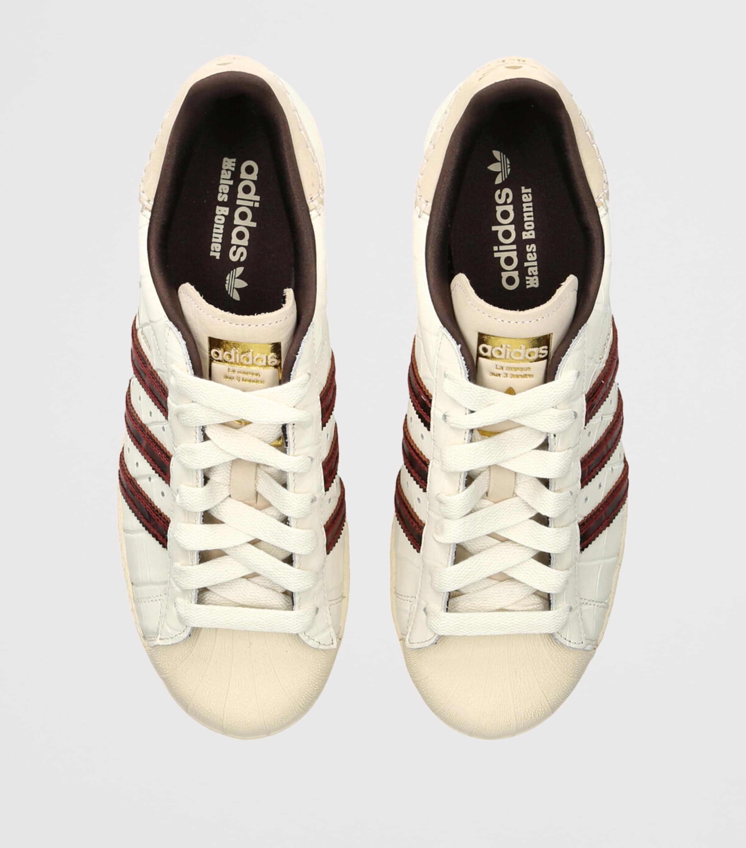 adidas x Wales Bonner Superstar Sneakers WHITE/RED Image 4
