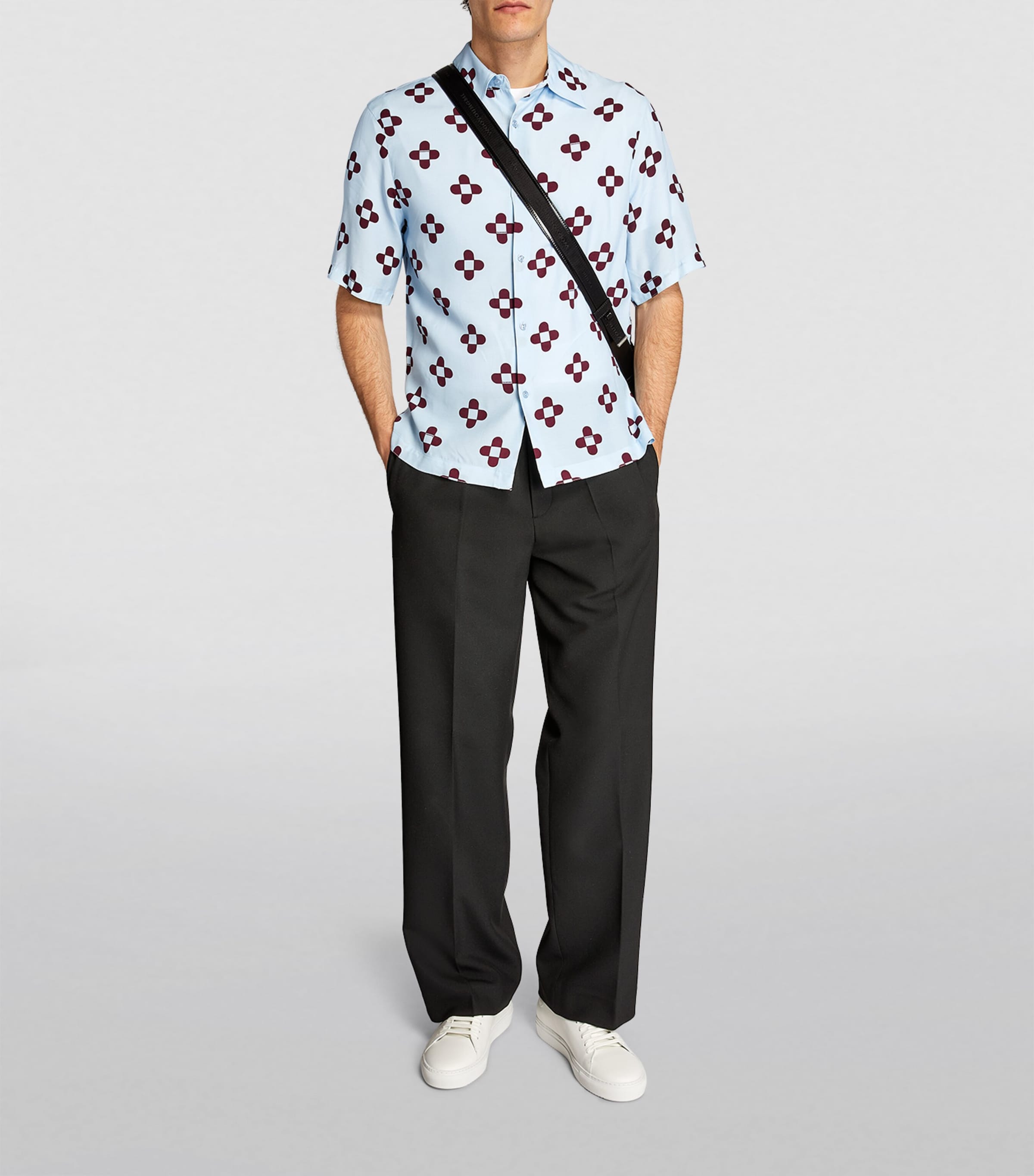 Oversized Tailored Trousers BLACK Image 2