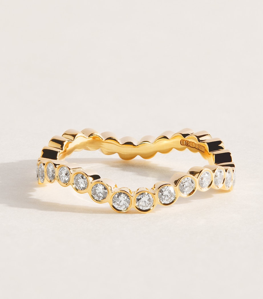 Sophie Bille Brahe Yellow Gold and Diamond Dentelle de Diamant Ring Yellow Gold Image 1