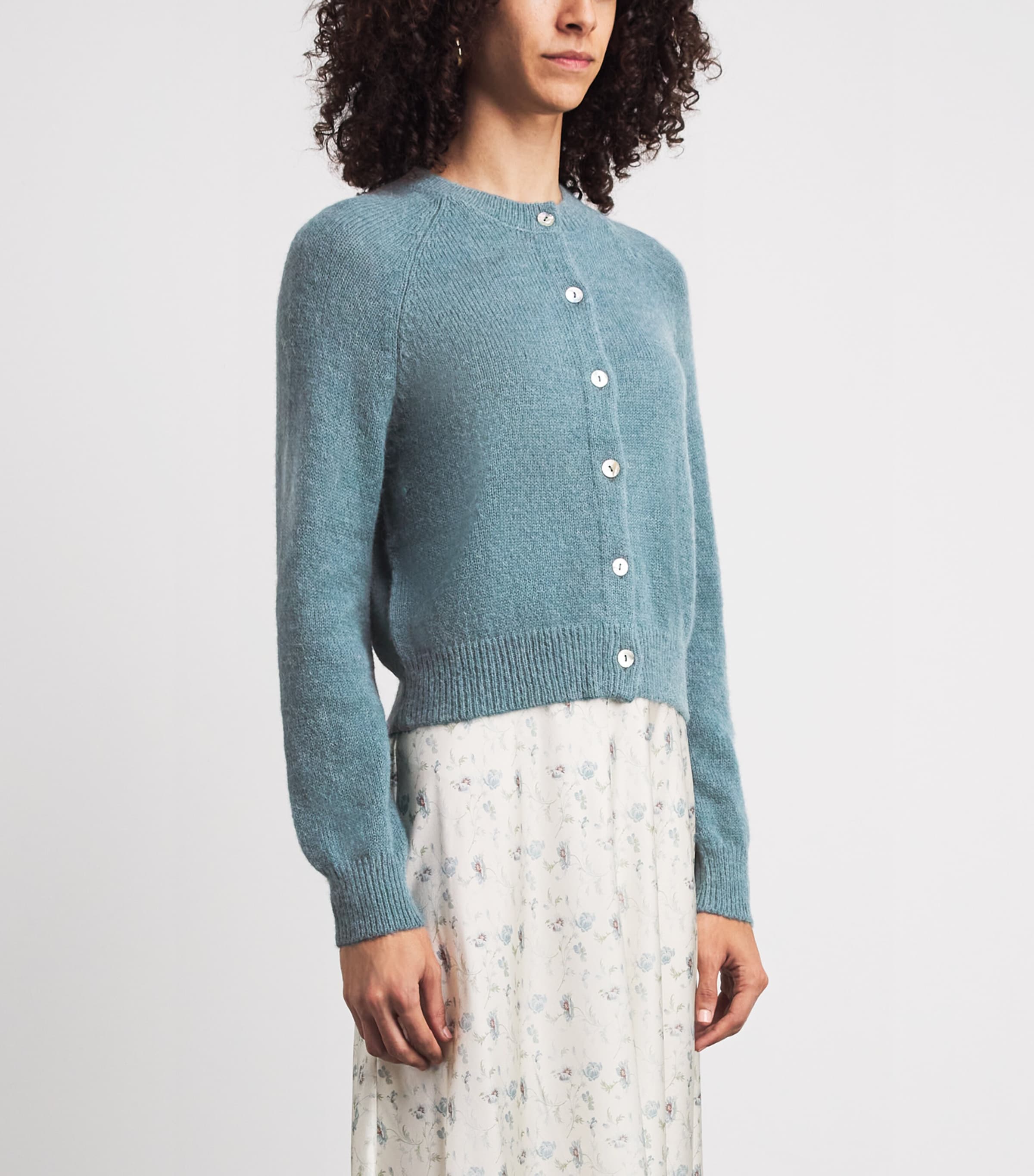 DÔEN Womens Knit Petra Cardigan Seafare Image 4