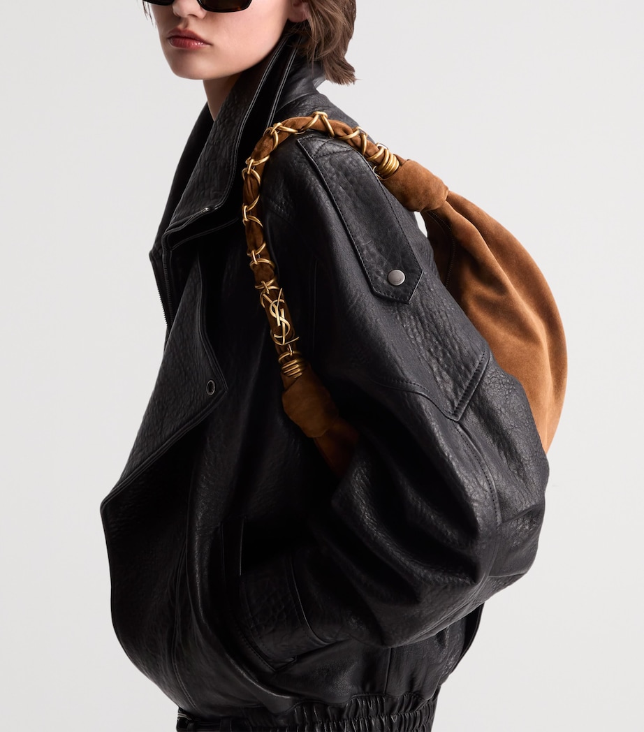 Saint Laurent Small Suede Amalia Shoulder Bag Image 2