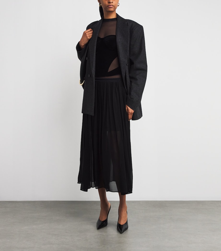 Maybe Later Thong Bodysuit BLACK Image 2