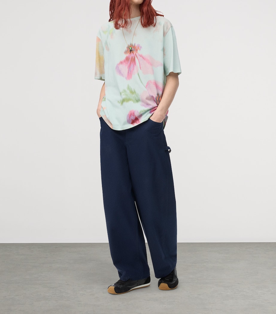 Cotton Floral T-Shirt MULTICOLOR Image 3