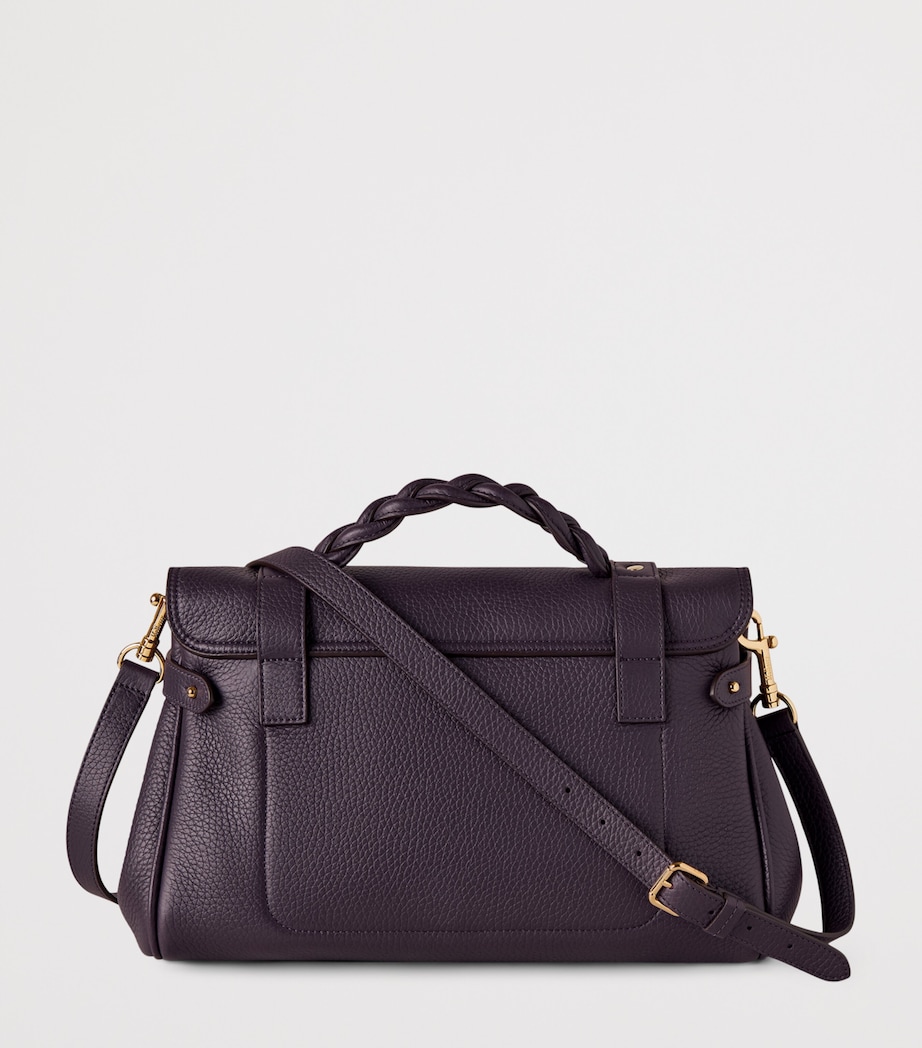 Leather Alexa Cross-Body Bag DEEP AUBERGINE Image 3