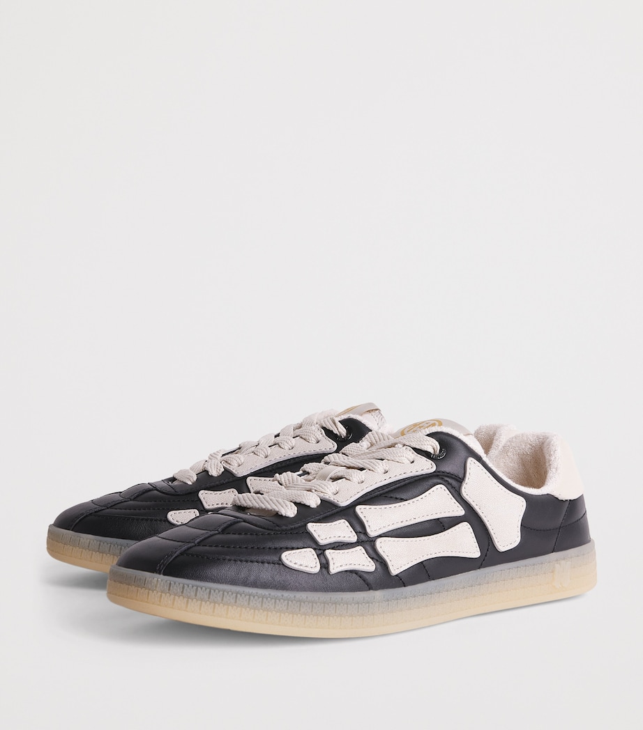 AMIRI Leather Pacific Football Sneakers Black Image 3