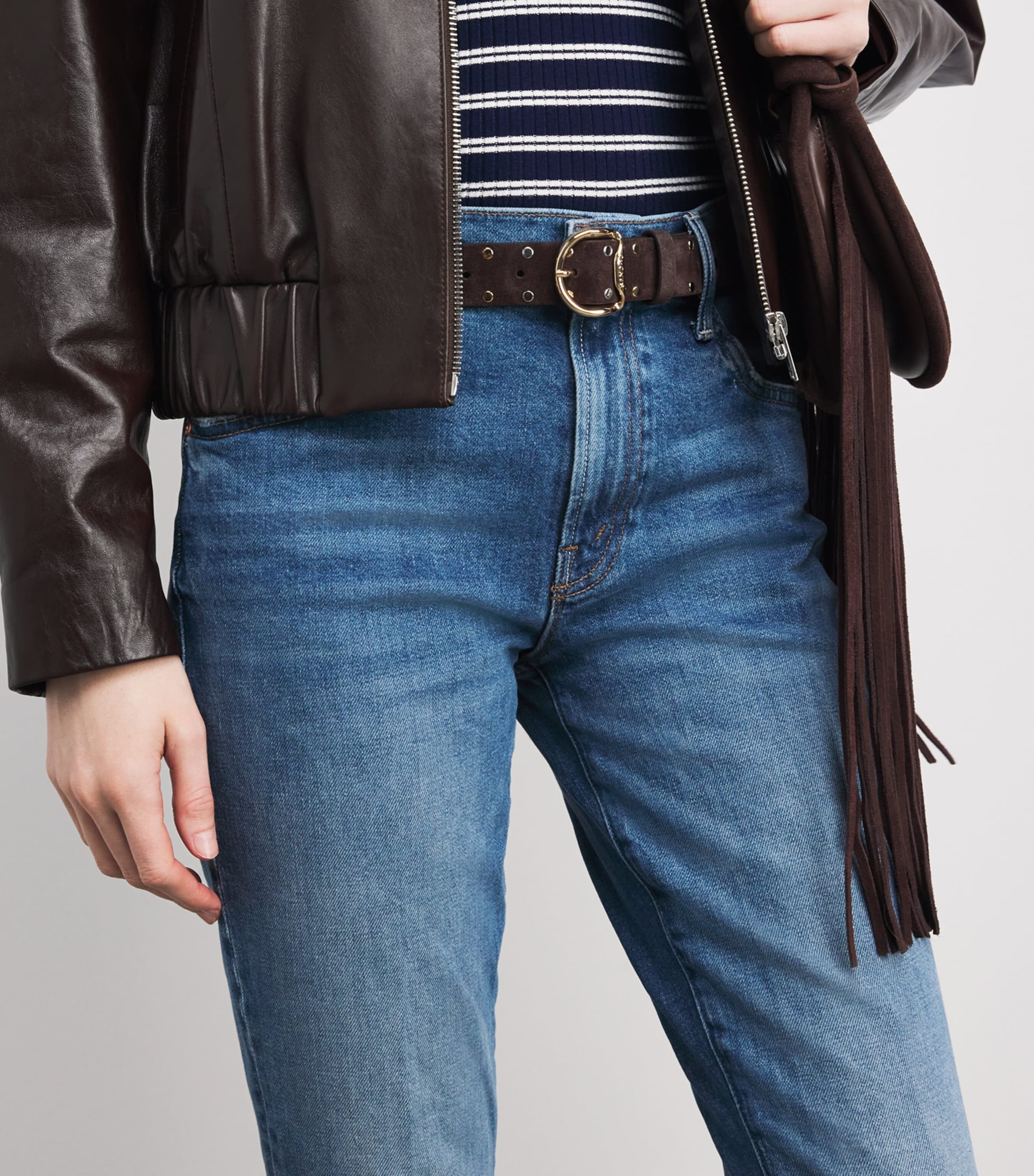 The Insider Crop Jeans GET 2 BRDS STNED TGS Image 6