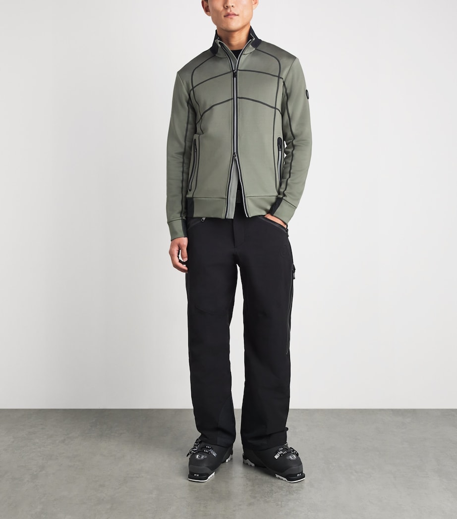 Bogner Mens Mid-Layer Hayo Jacket Slate Green Image 2