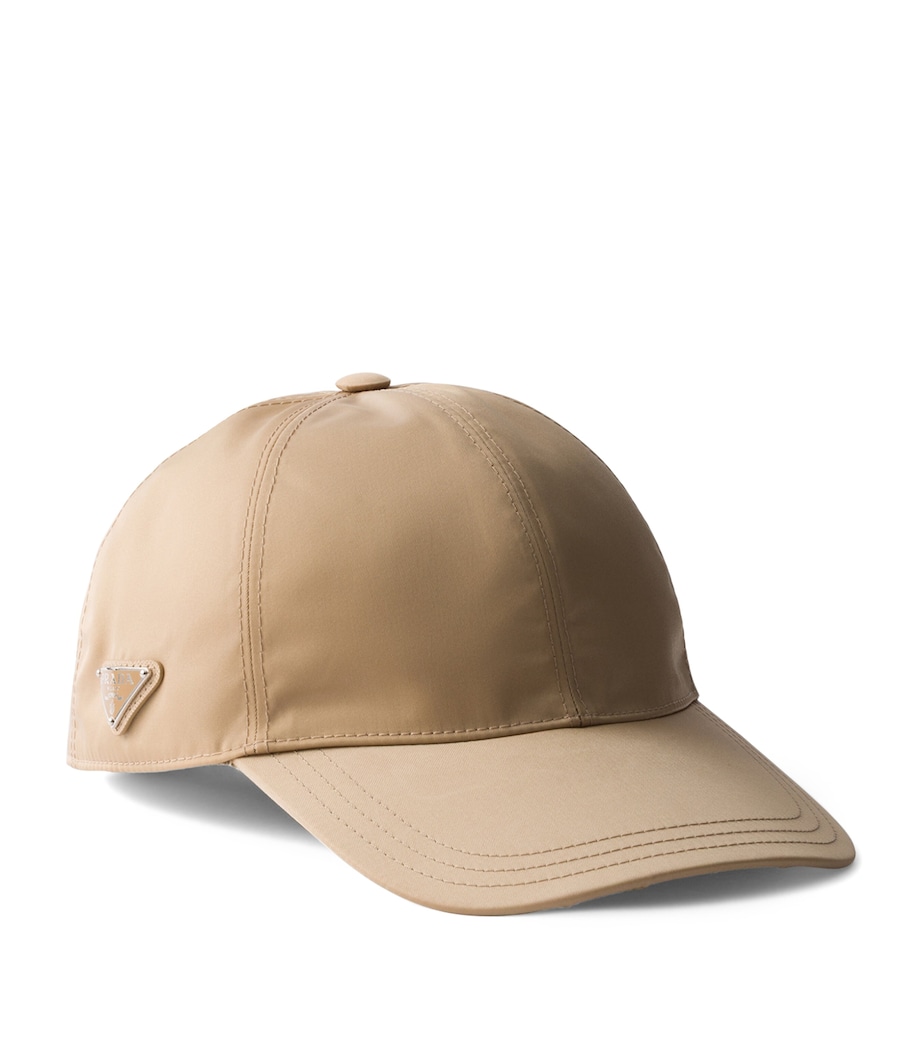 Prada Re-Nylon Baseball Cap Brown Image 1