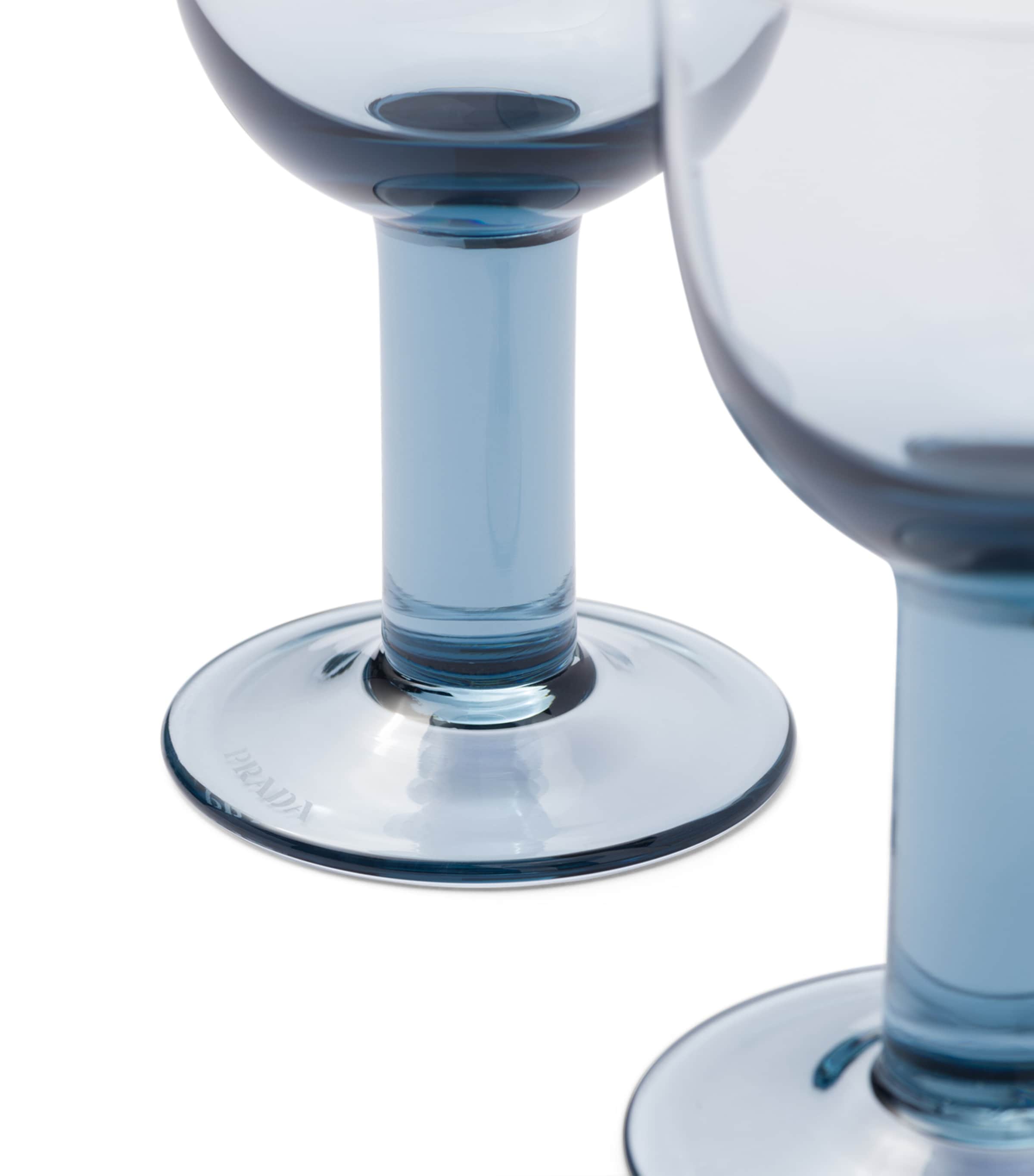 Set of 2 Plinth White Wine Glasses F0AUM Image 4