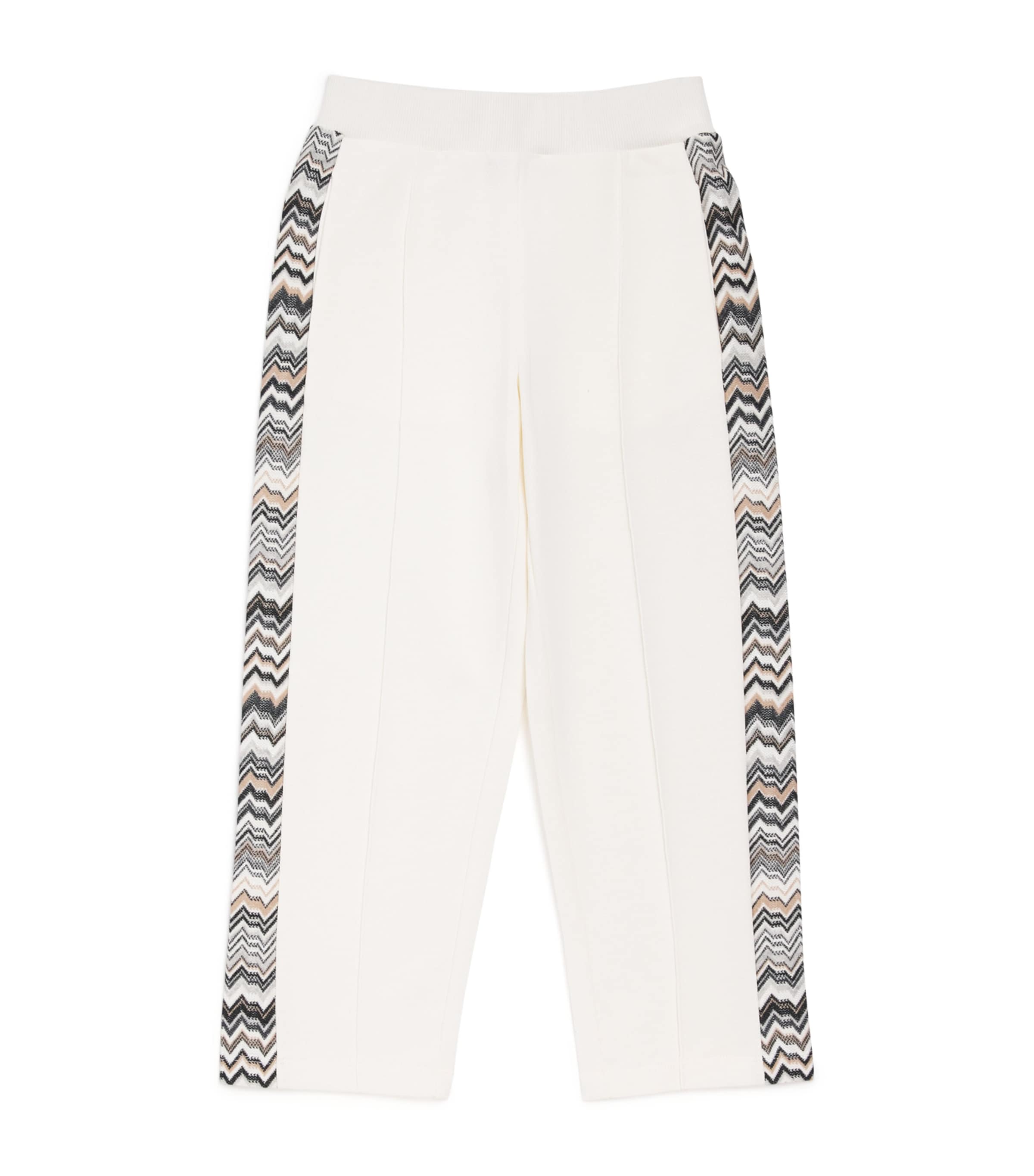 Missoni Kids Cotton Zigzag-Trim Sweatpants (4-14 Years) Image 1