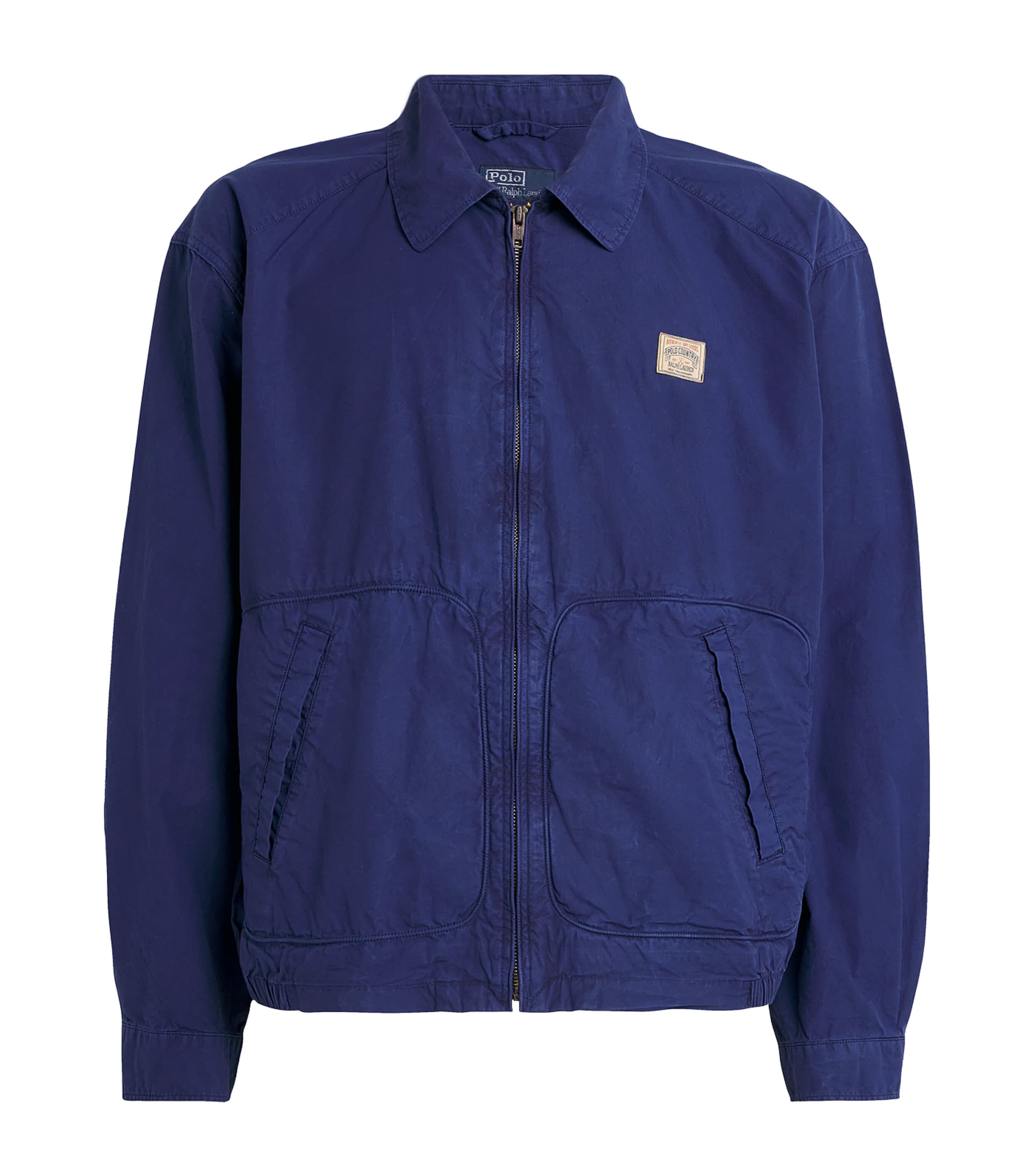 Polo by Ralph Lauren コットン ライトブルゾン 紺　L POLO RALPH LAUREN（メンズ） コットン ツイル ジャケット 通販