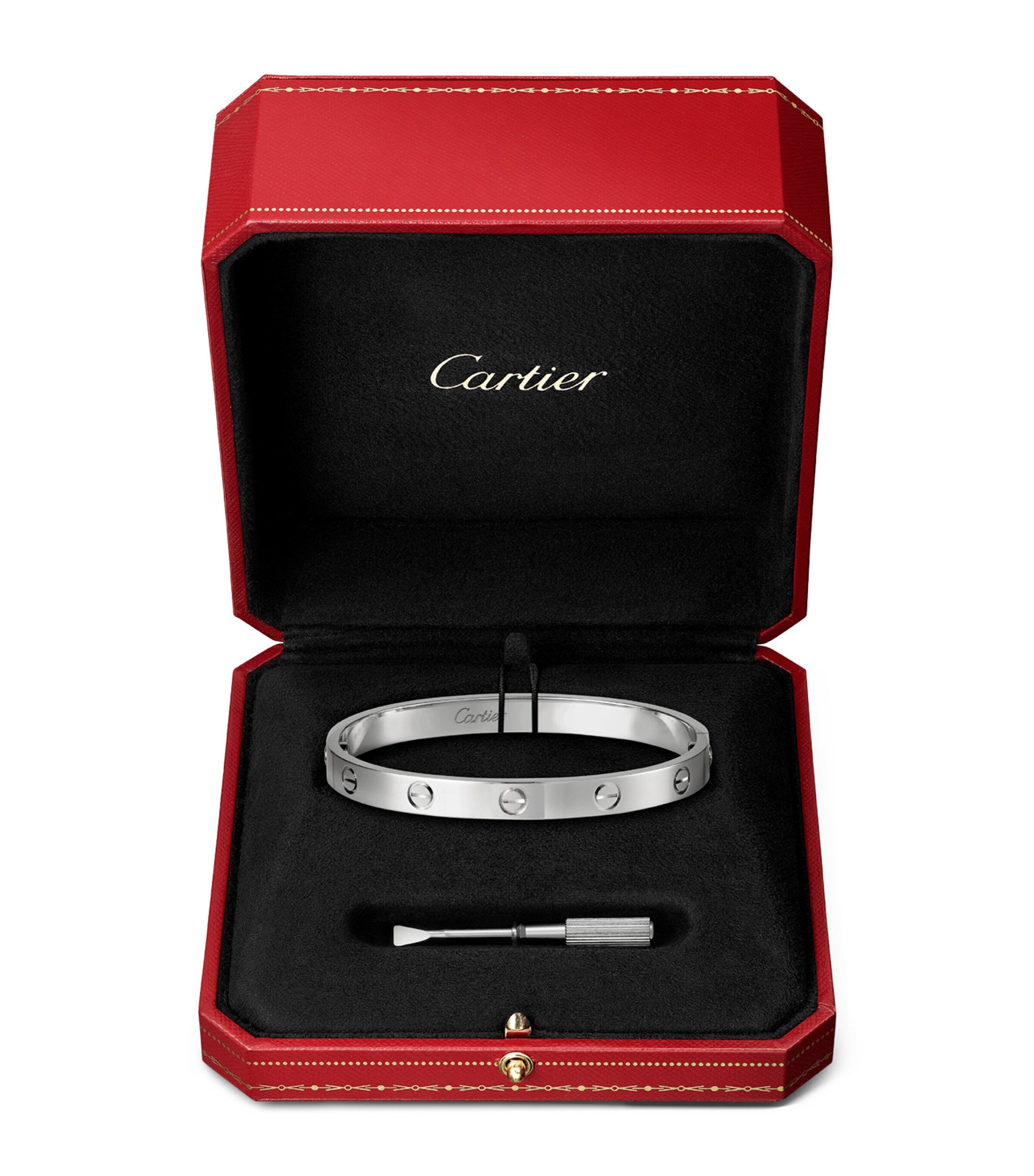 LOVE Classic White Gold Bracelet WHITE GOLD Image 13